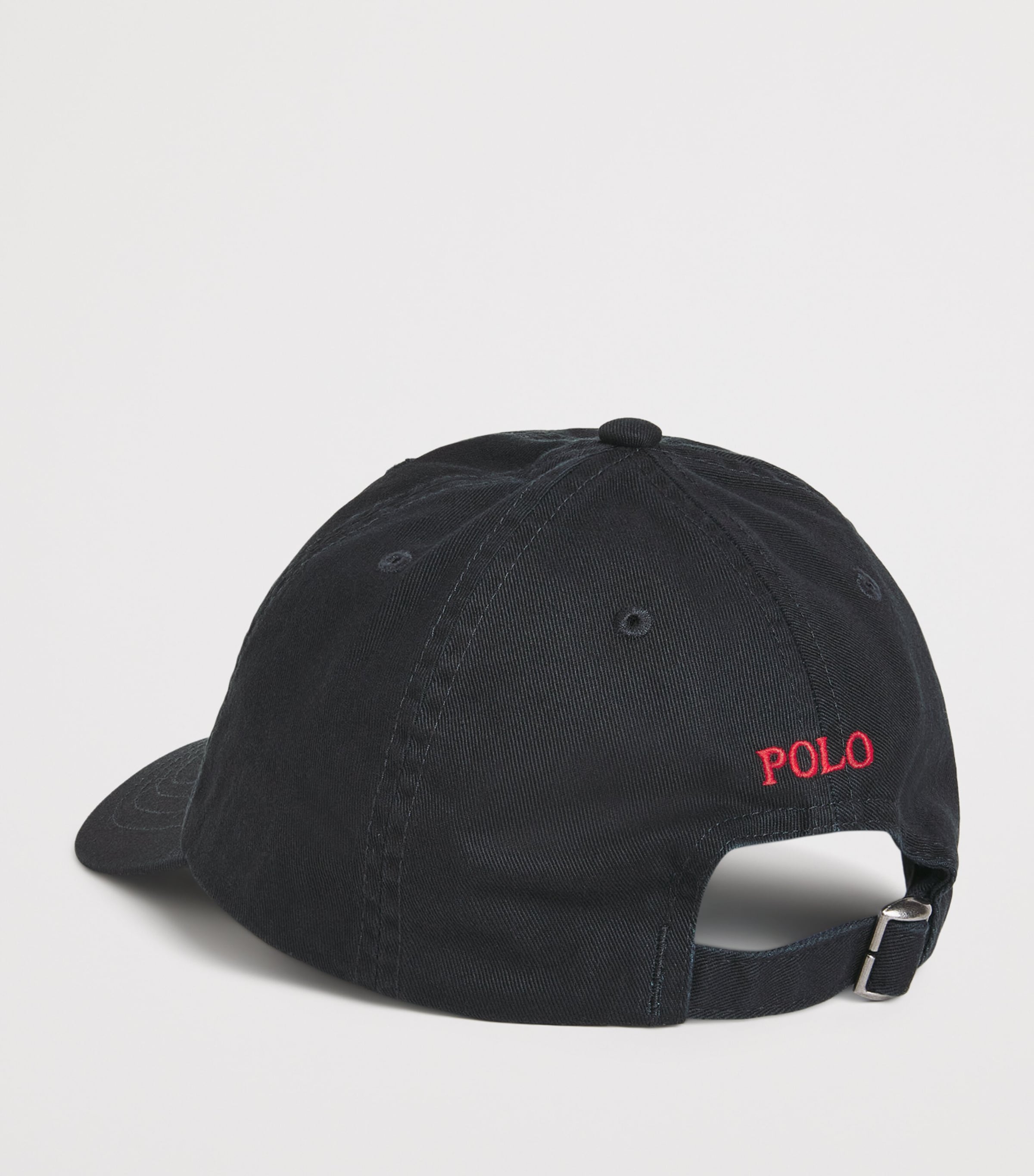 Polo Pony Baseball Cap (5-7 Years) BLACK Image 3