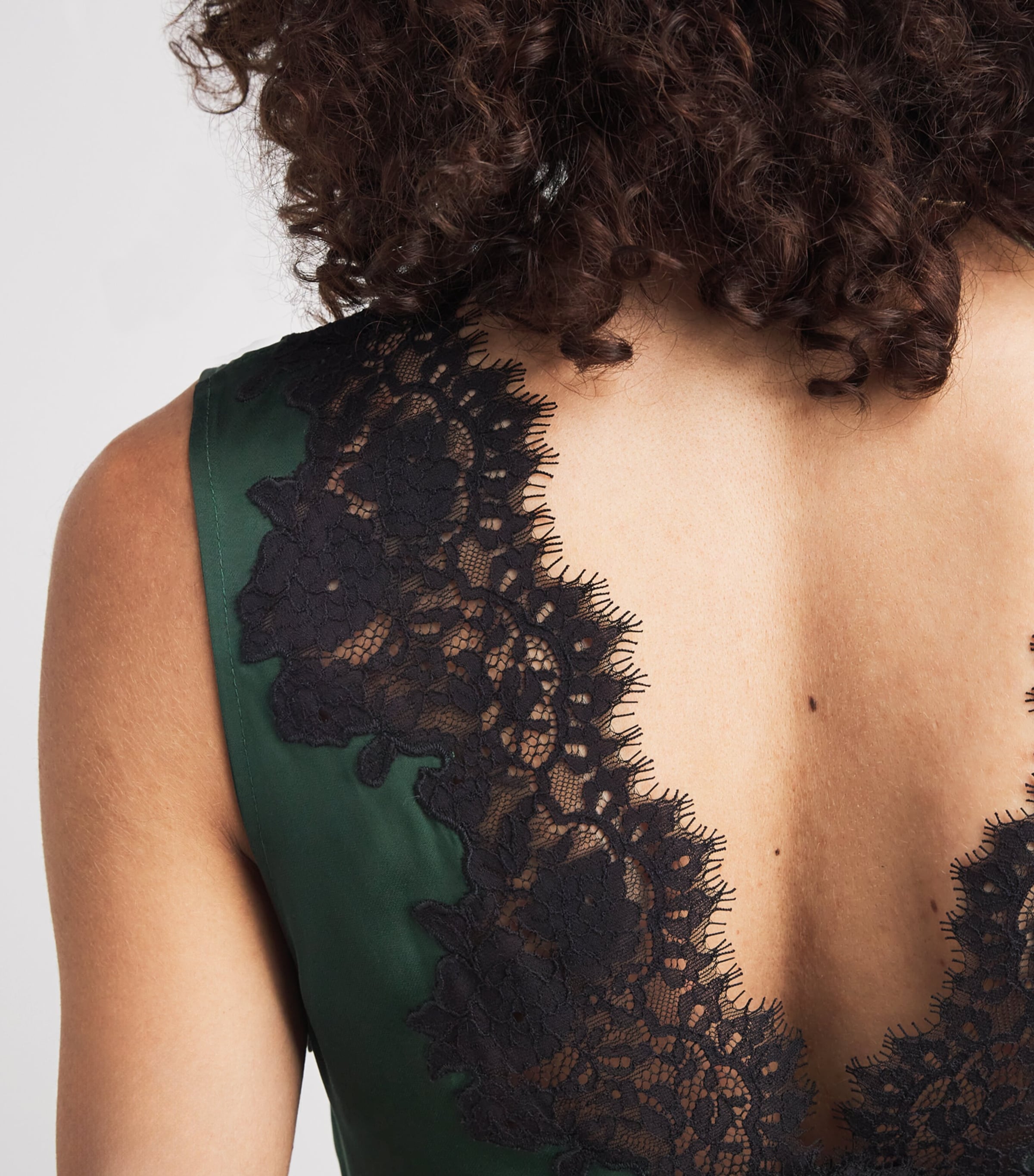 Rixo Womens Lysandra Maxi Dress Deep Green Image 5