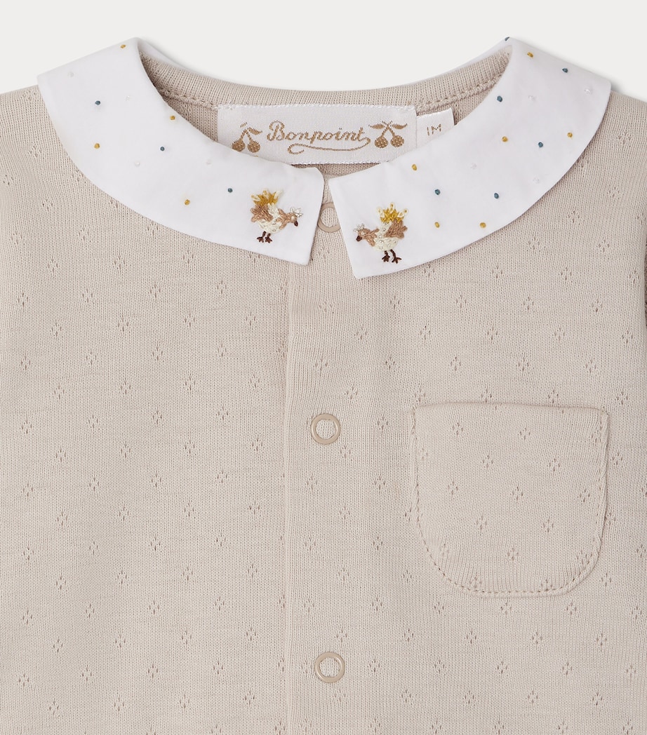 Cotton Playsuit (1-18 Months) PERLE Image 3