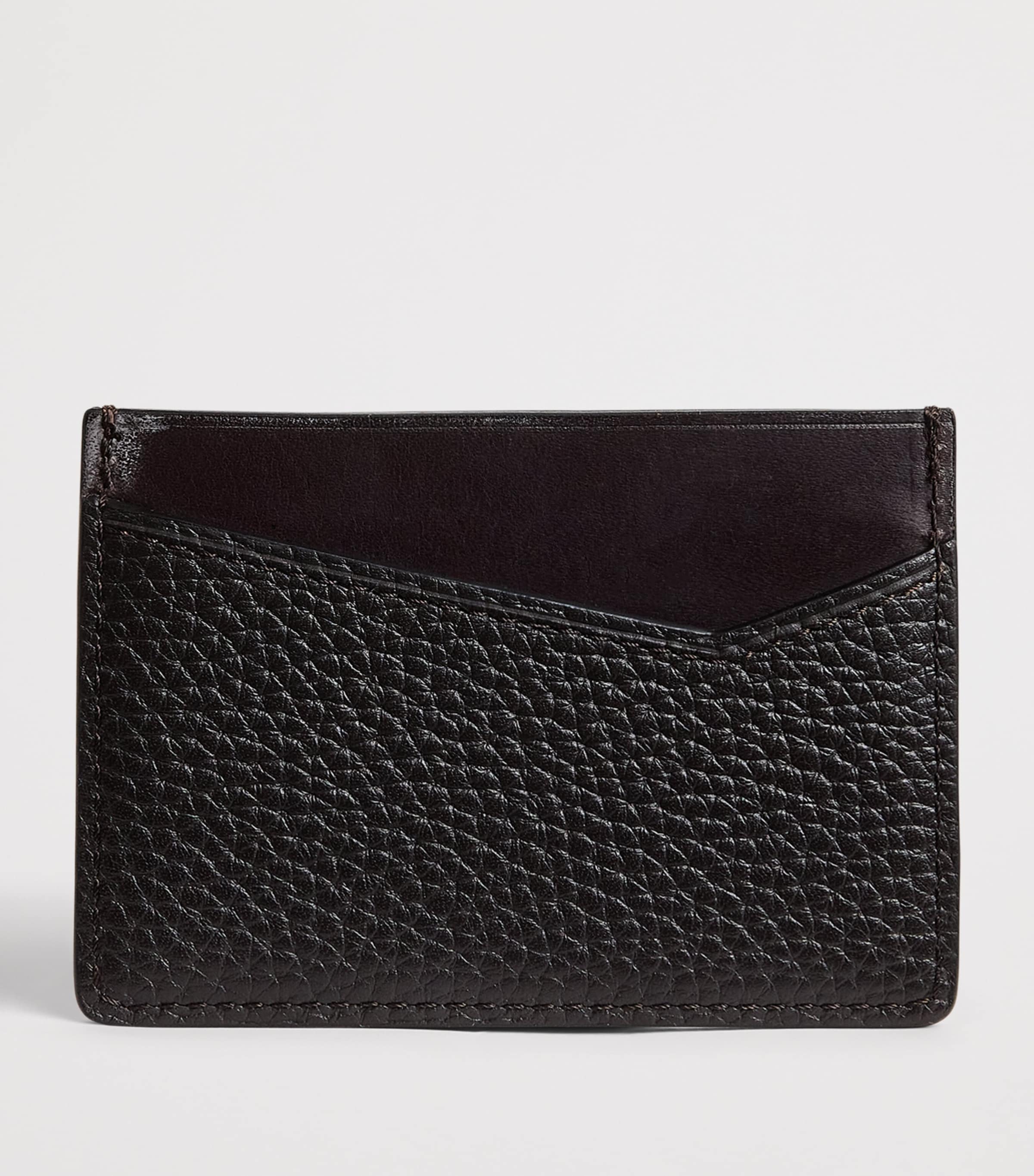 Purdey Leather Featherburst Card Holder Dbr Image 2