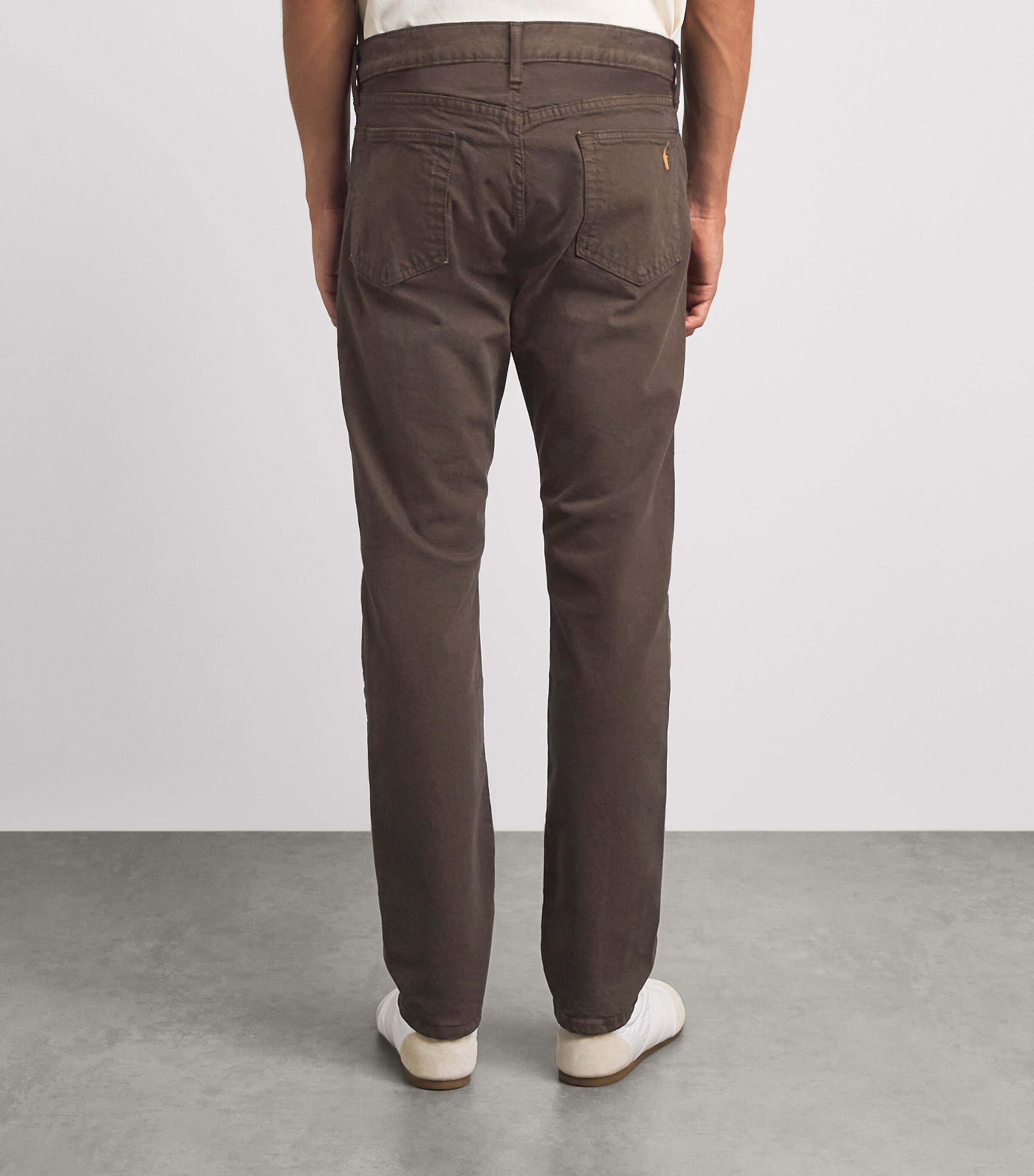 Polo Ralph Lauren Mens The Sullivan Slim Jeans Hdn Circuit Brown Image 5