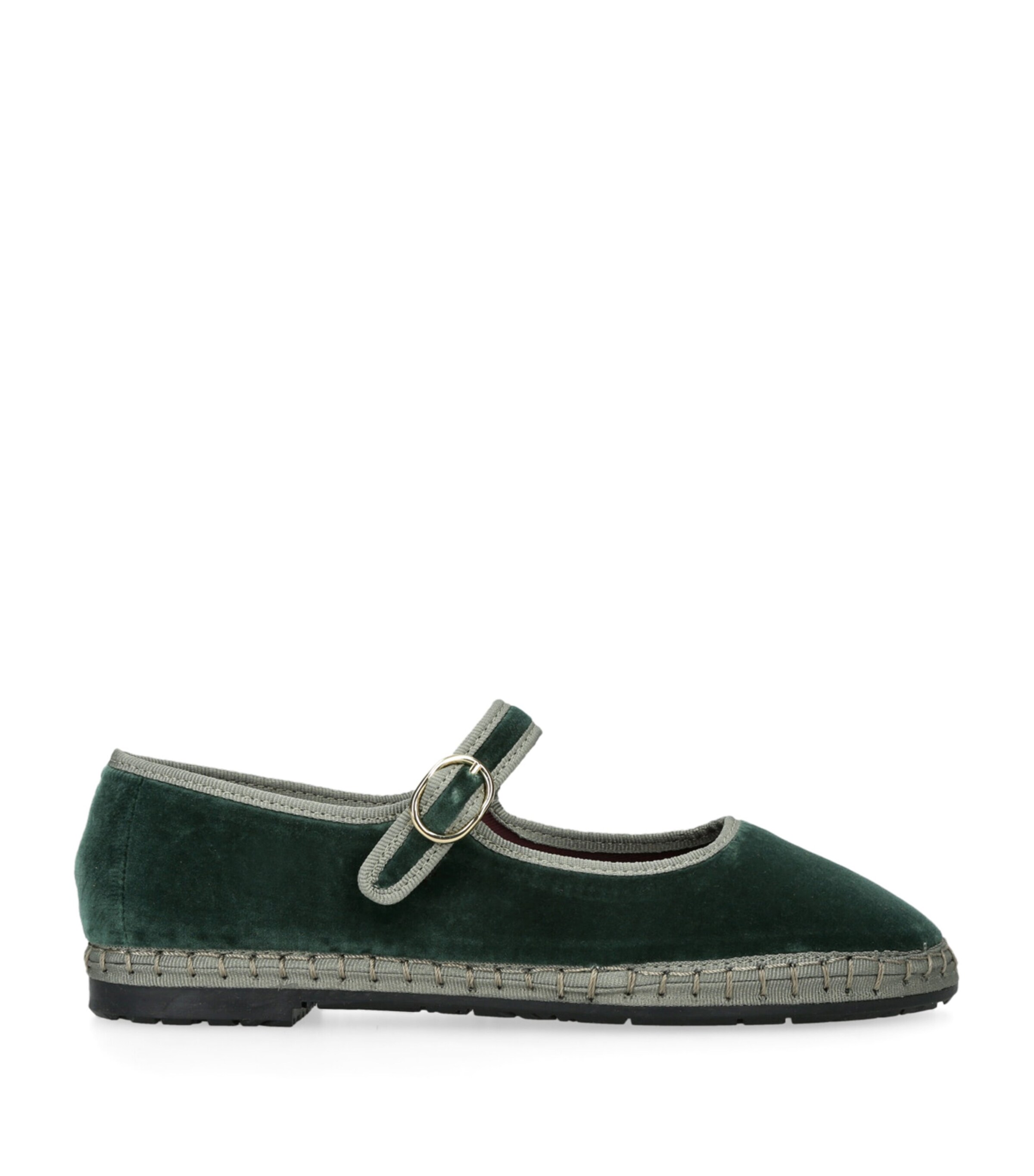 Flabelus Velvet Jay Mary Janes