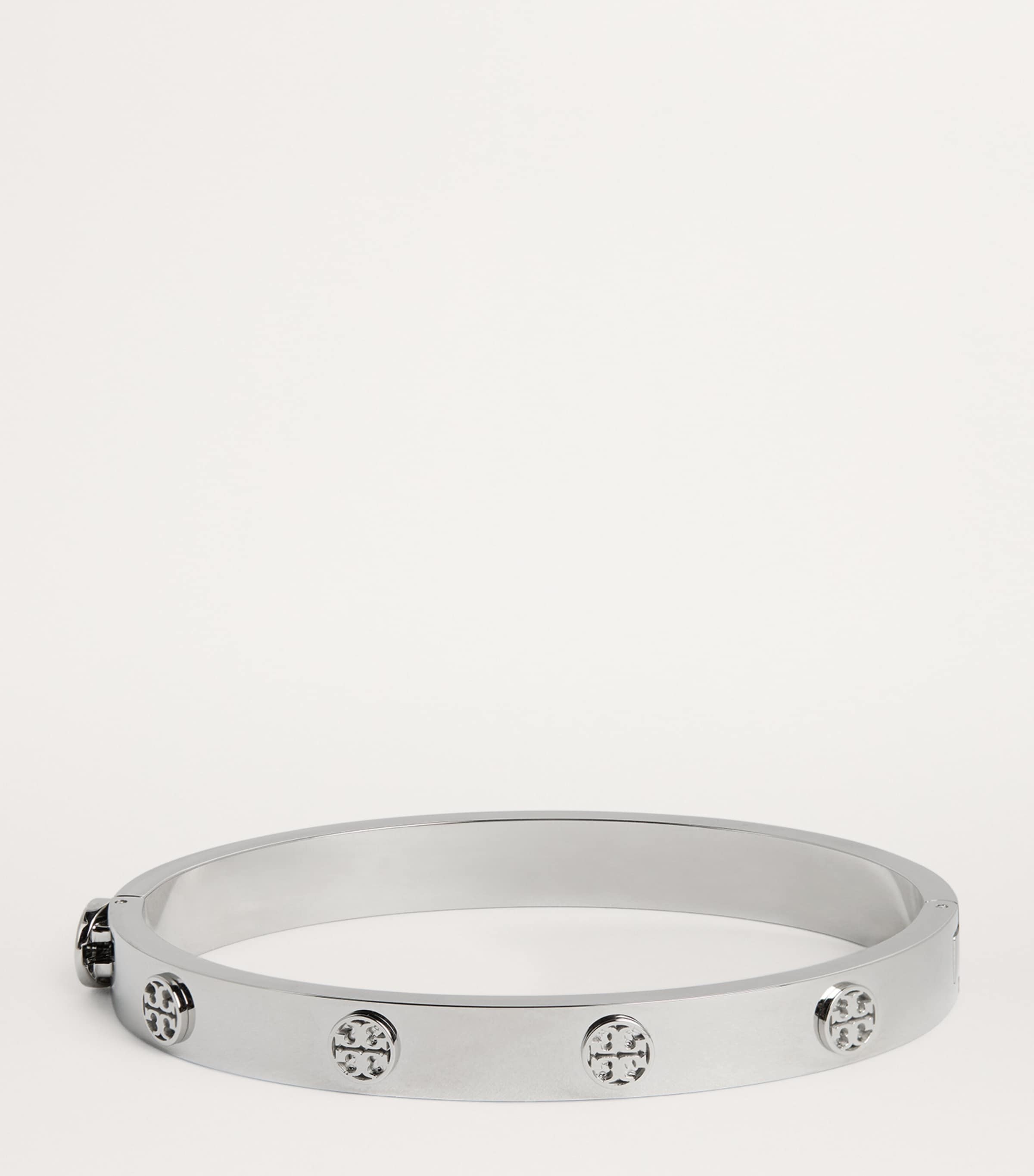 Miller Stud Hinge Bangle TORY SILVER Image 3