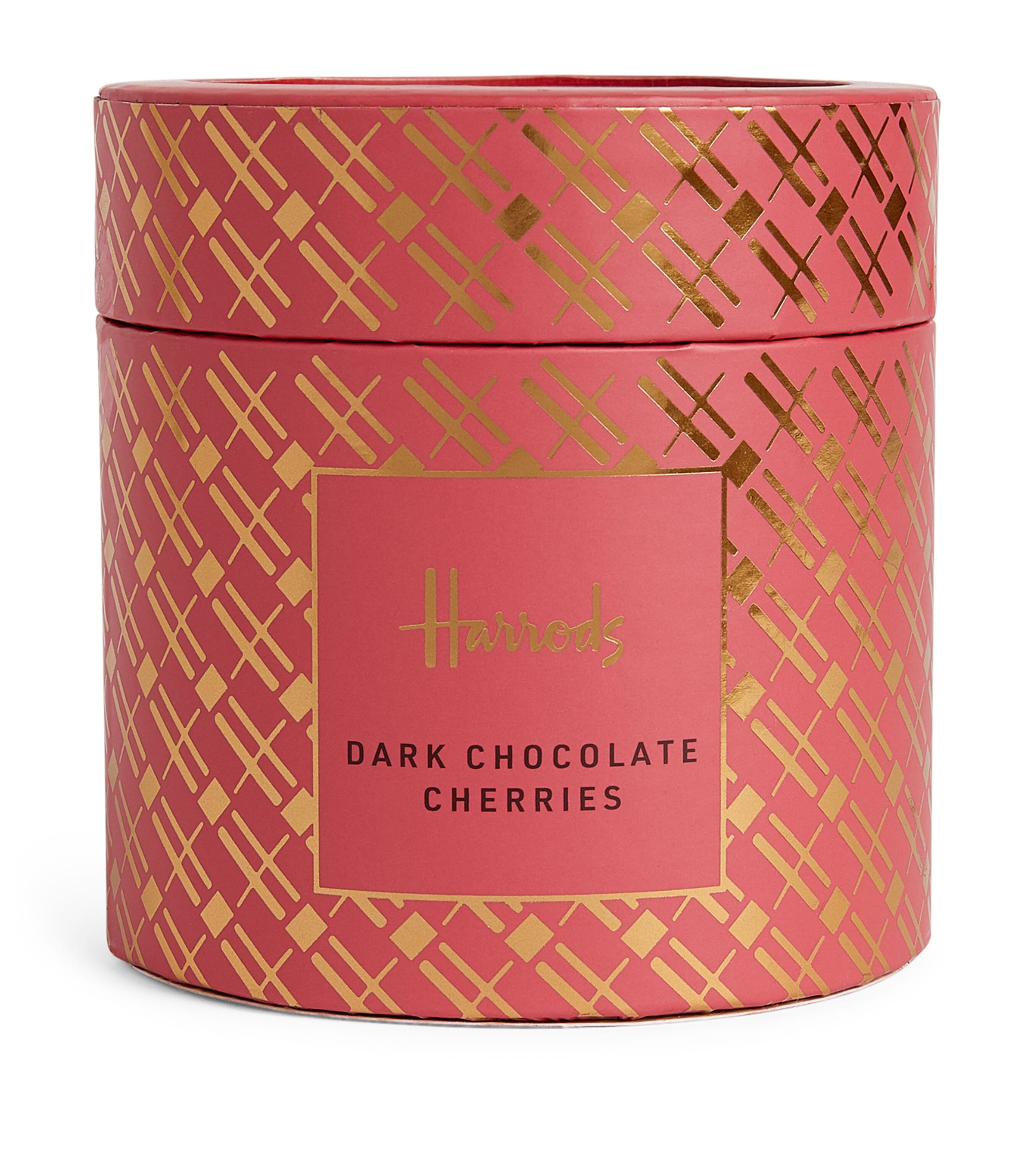 Harrods Dark Chocolate Cherries (325g) | Designers | Harrods | Food | Chocolates | Chocolate Boxes | Free From | Vegetarian | Gifts | Gifts for Foodies