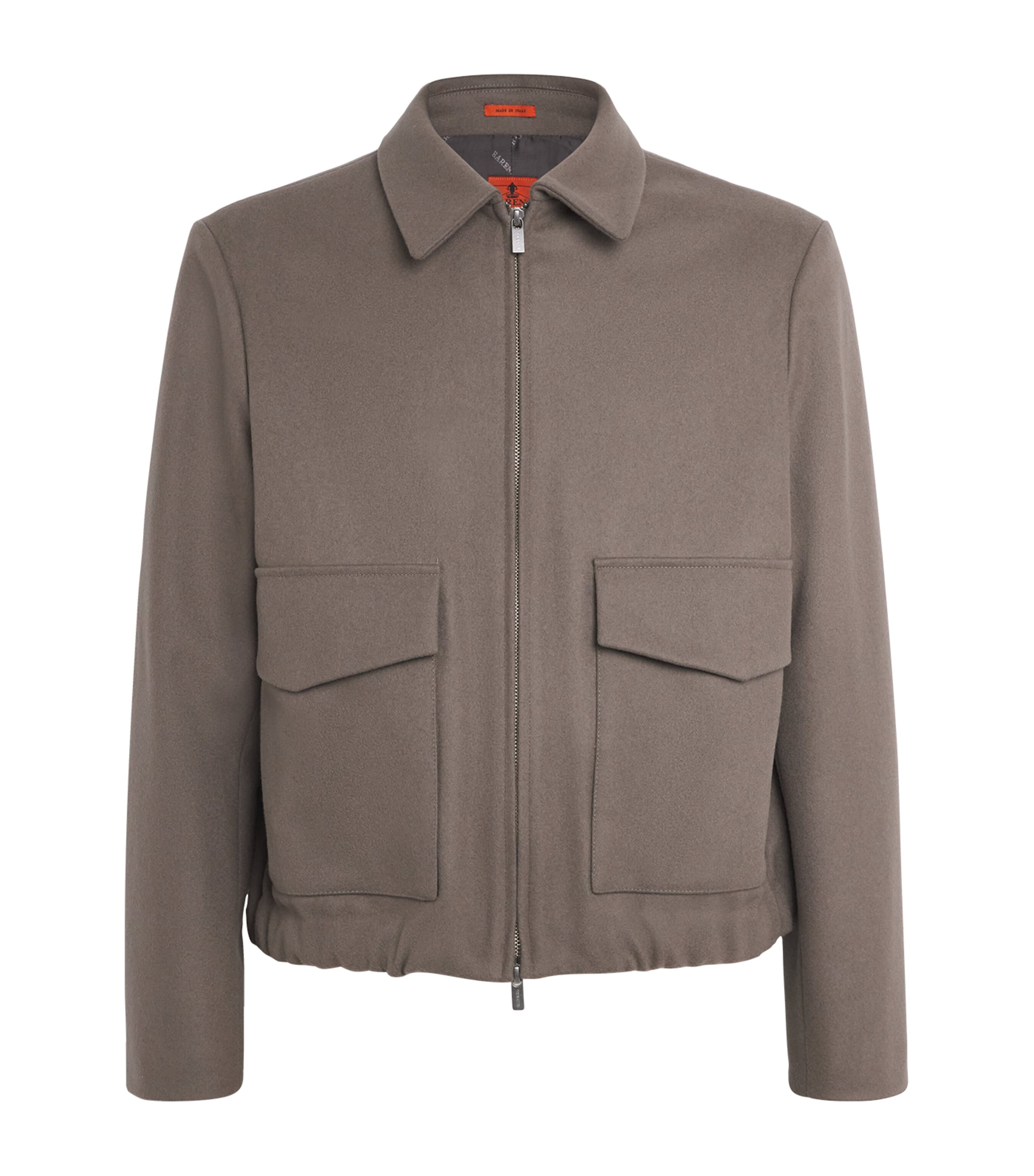 Barena Venezia Wool-blend Army Magan Jacket In Gray