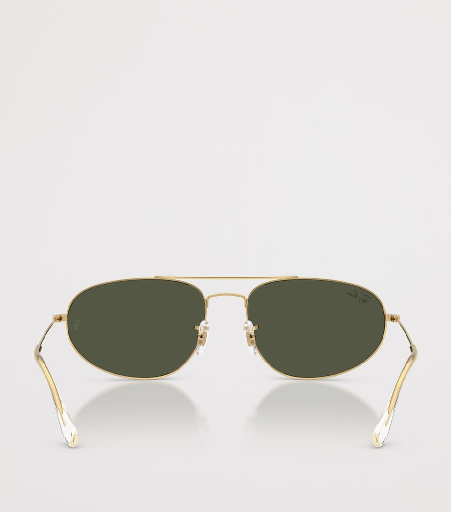 Ray-Ban Explorer IV Irregular Sunglasses Gold Image 4