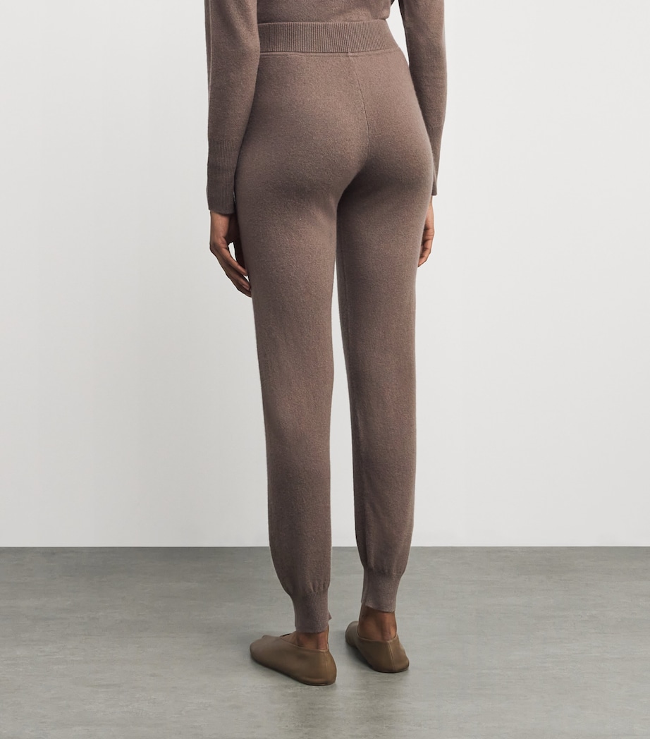 Cashmere-Blend Sweatpants MUSHROOM Image 4