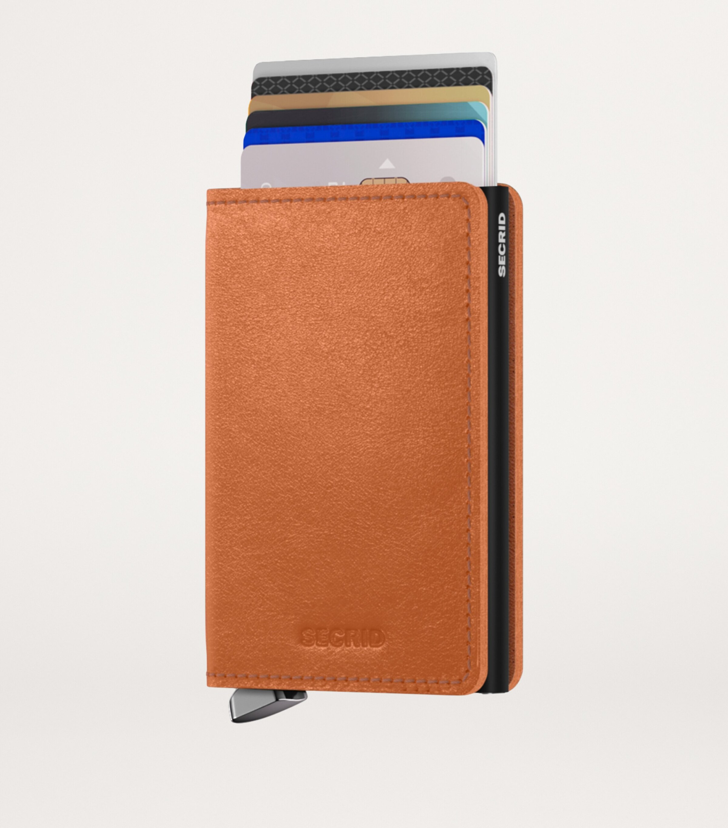 Suede Basco Slimwallet COGNAC Image 2