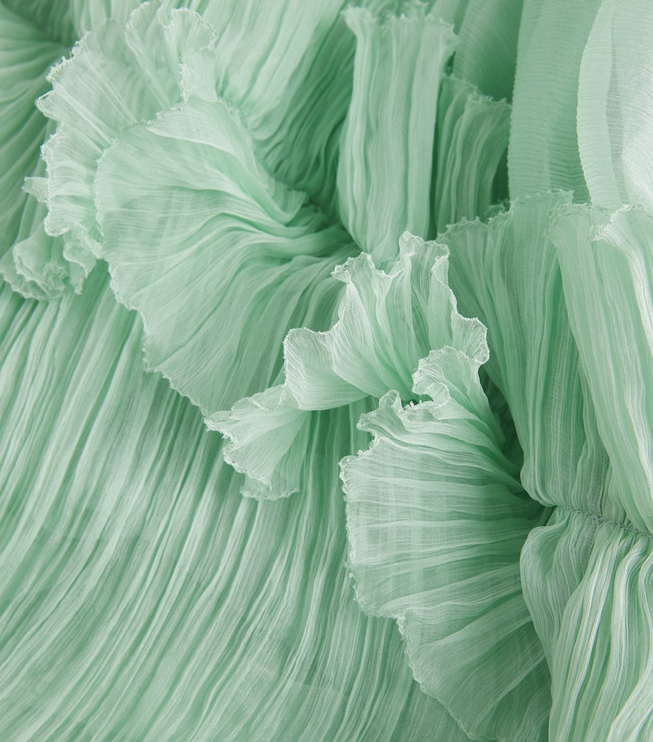 Silk Yarinna Maxi Dress BLUE MIST Image 5