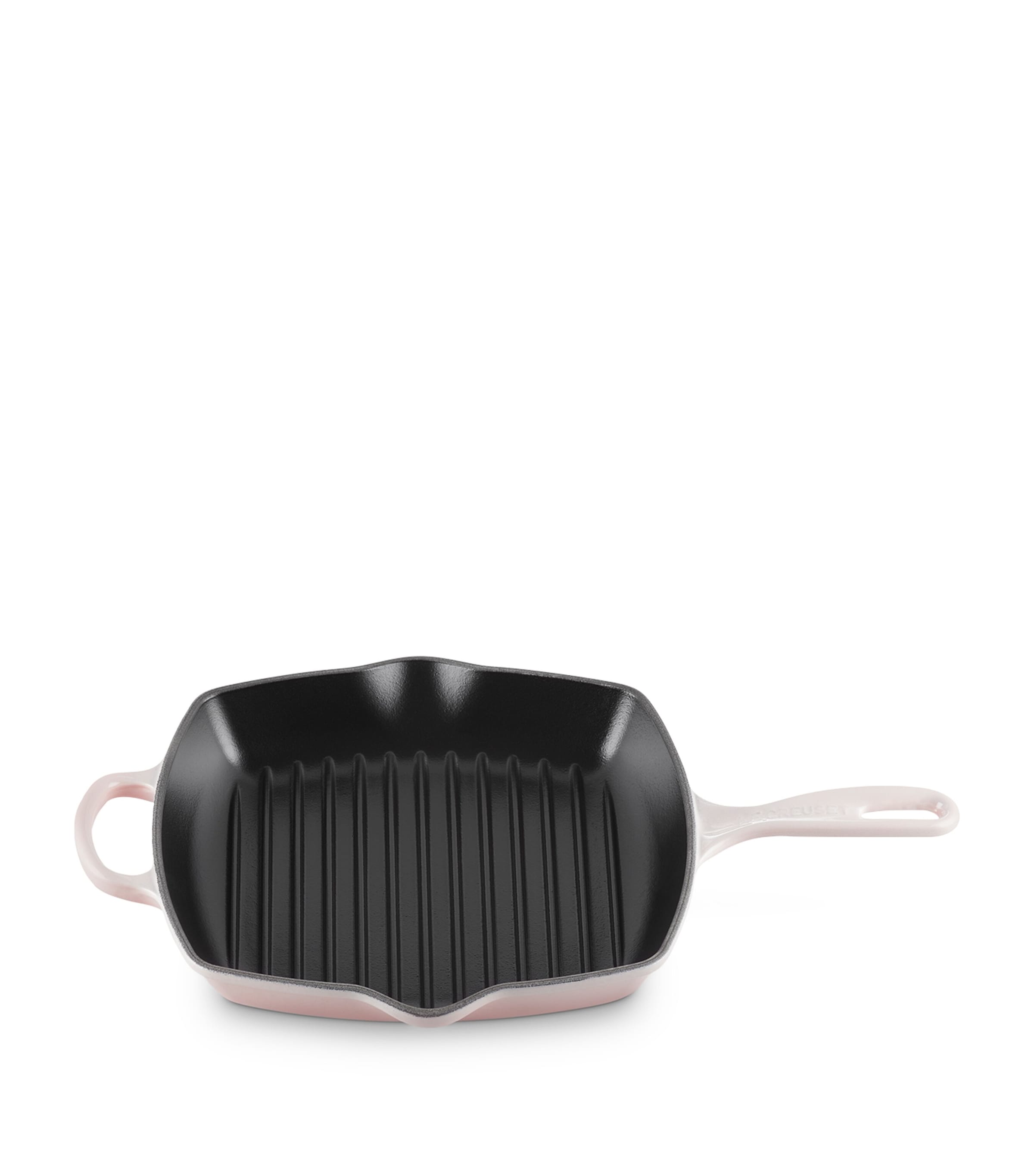 Le Creuset Cast Iron Square Grillit In Blue