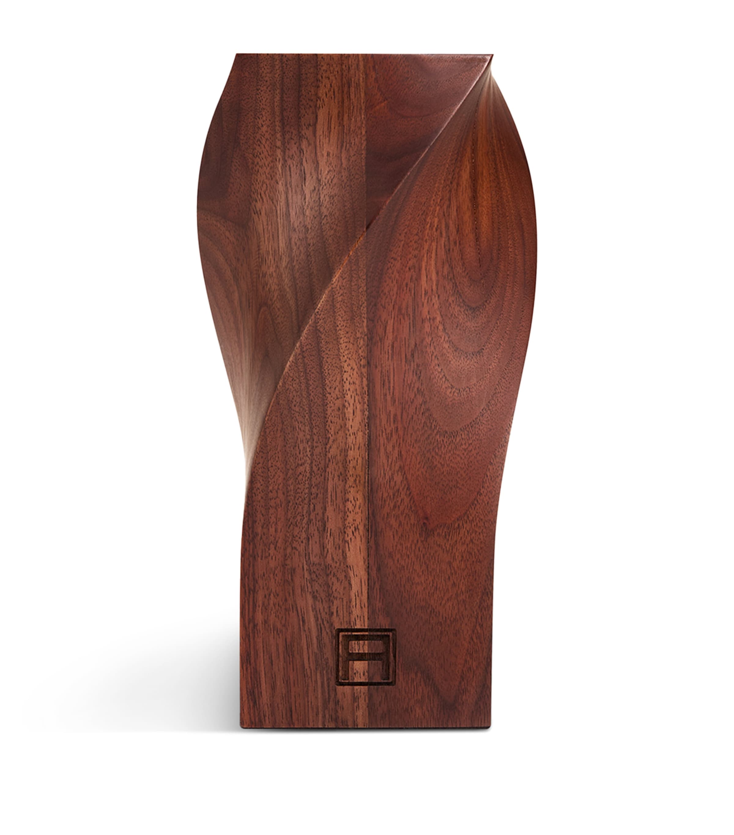 Walnut Twist Bookends WOOD Image 1
