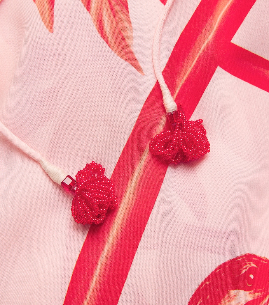 Studded Batwing Maxi Kaftan Dress BLUSH/COCONUT Image 6