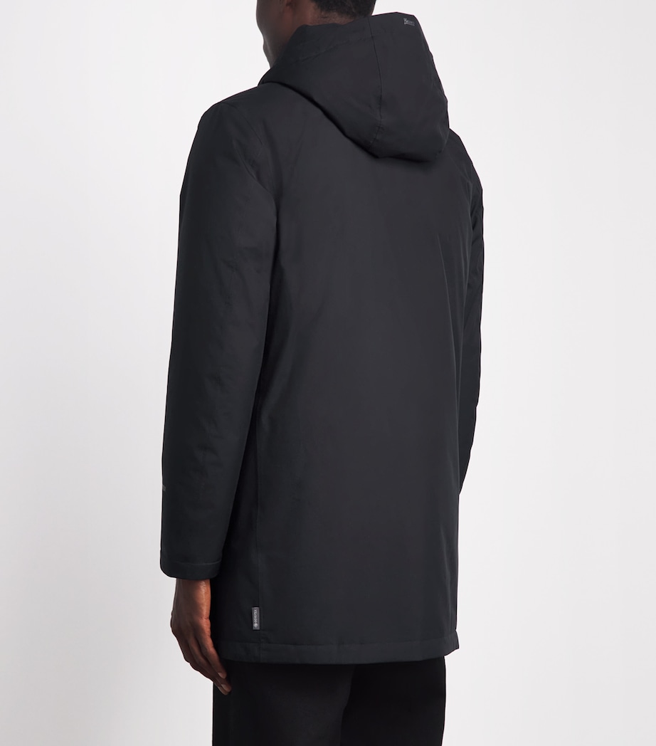 Herno Mens Down 2-Layer GORTEX Parka Nero Image 5