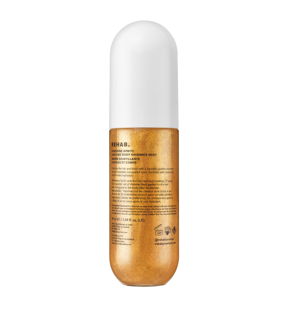 Sunshine Spritz Hair & Body Shimmer Mist (90ml) NO COLOUR Image 2