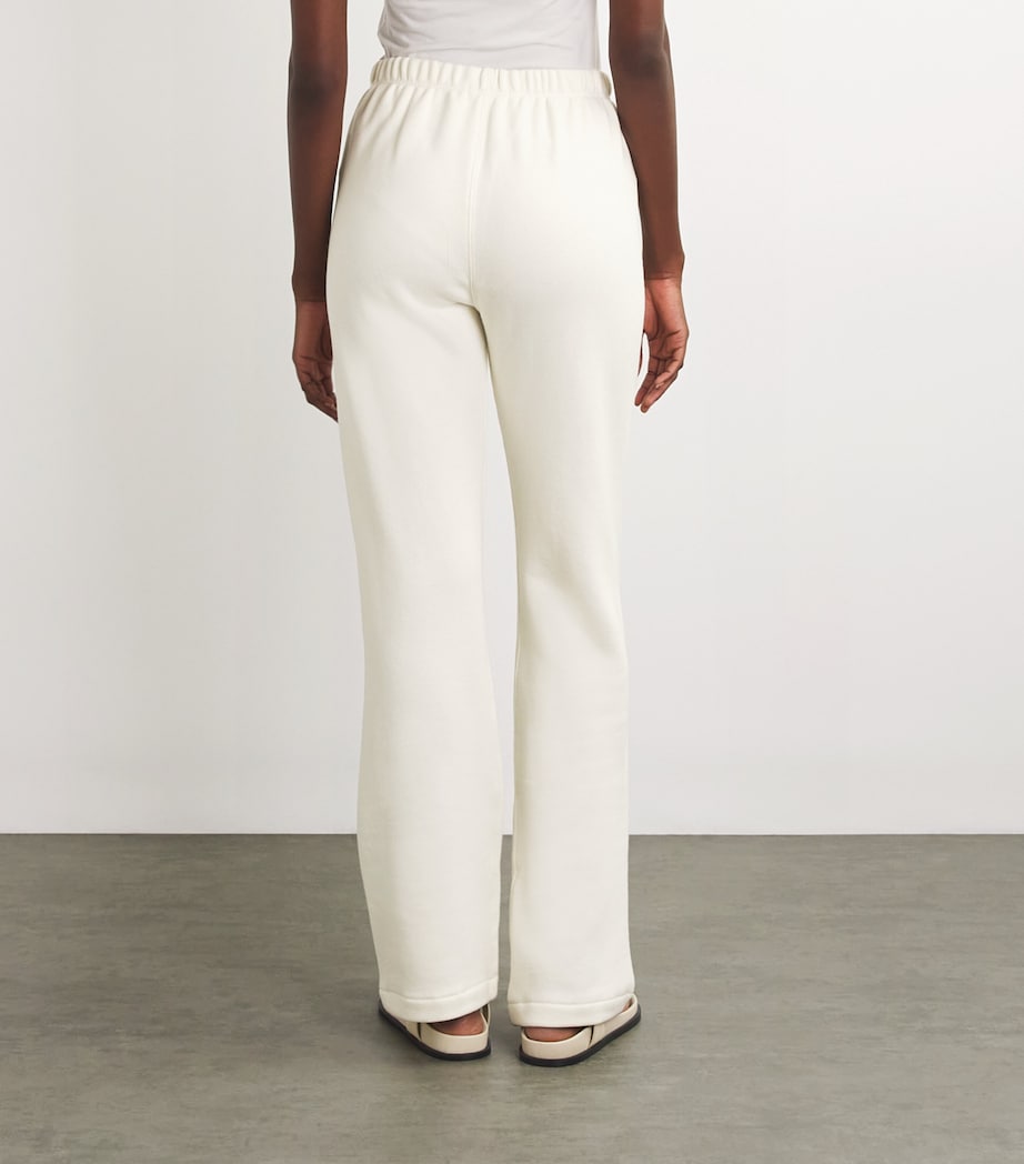 Straight-Leg Sweatpants CREAM Image 4