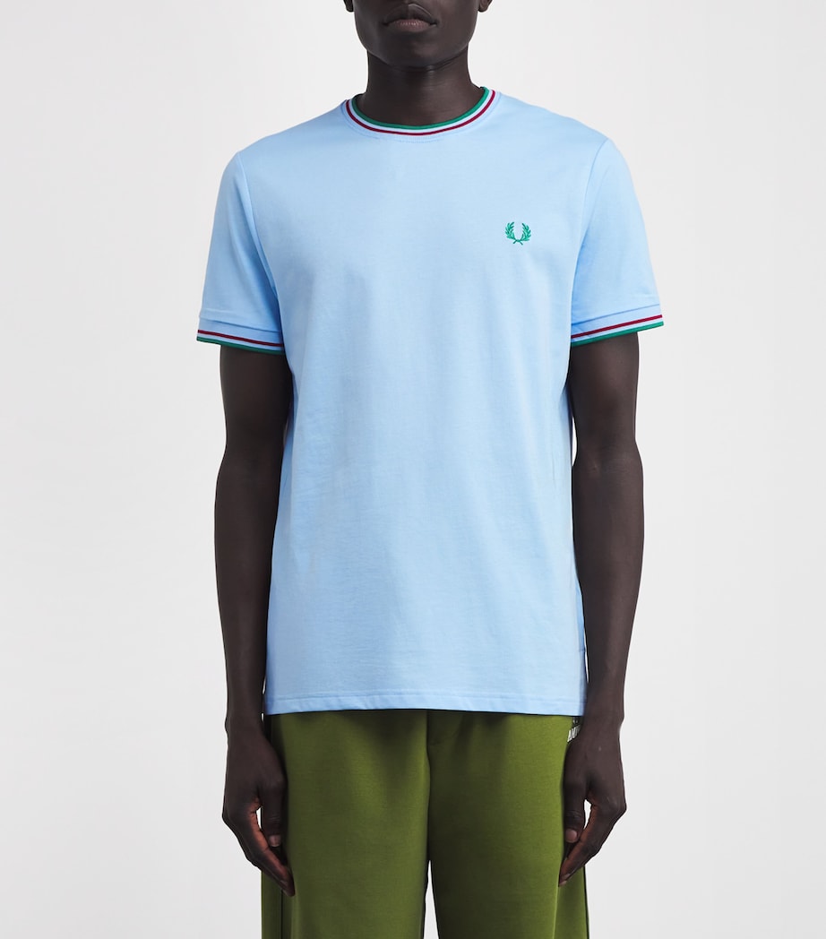 Cotton Twin Tipped T-Shirt Z55-TRCKBL/BRNRE/SPG Image 3