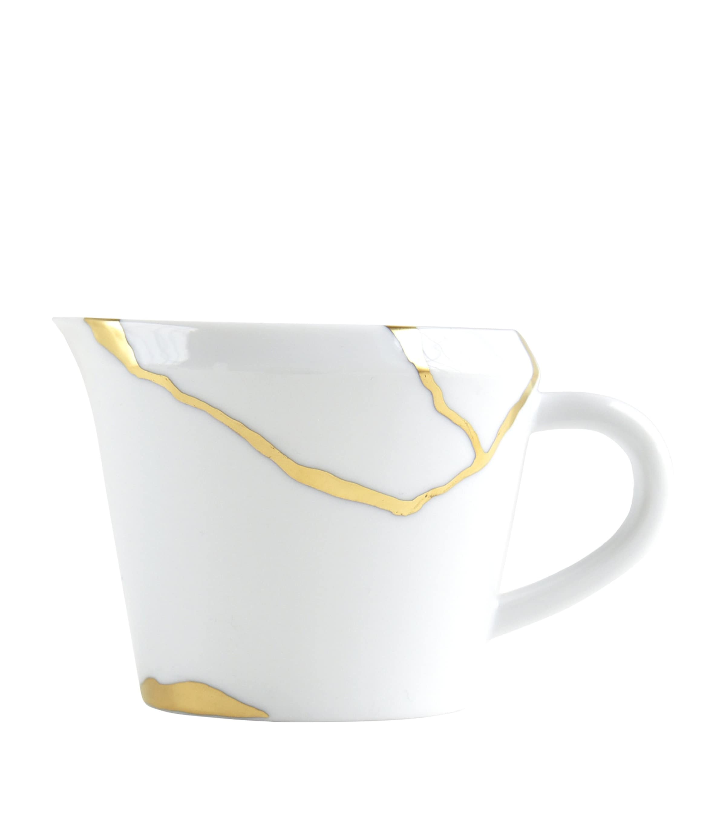Bernardaud Kintsugi Cream Jug In Gold