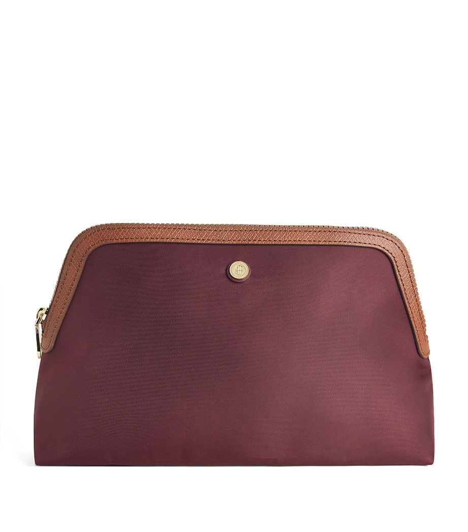 Harrods Large Nylon Wash Bag Pink Image 1