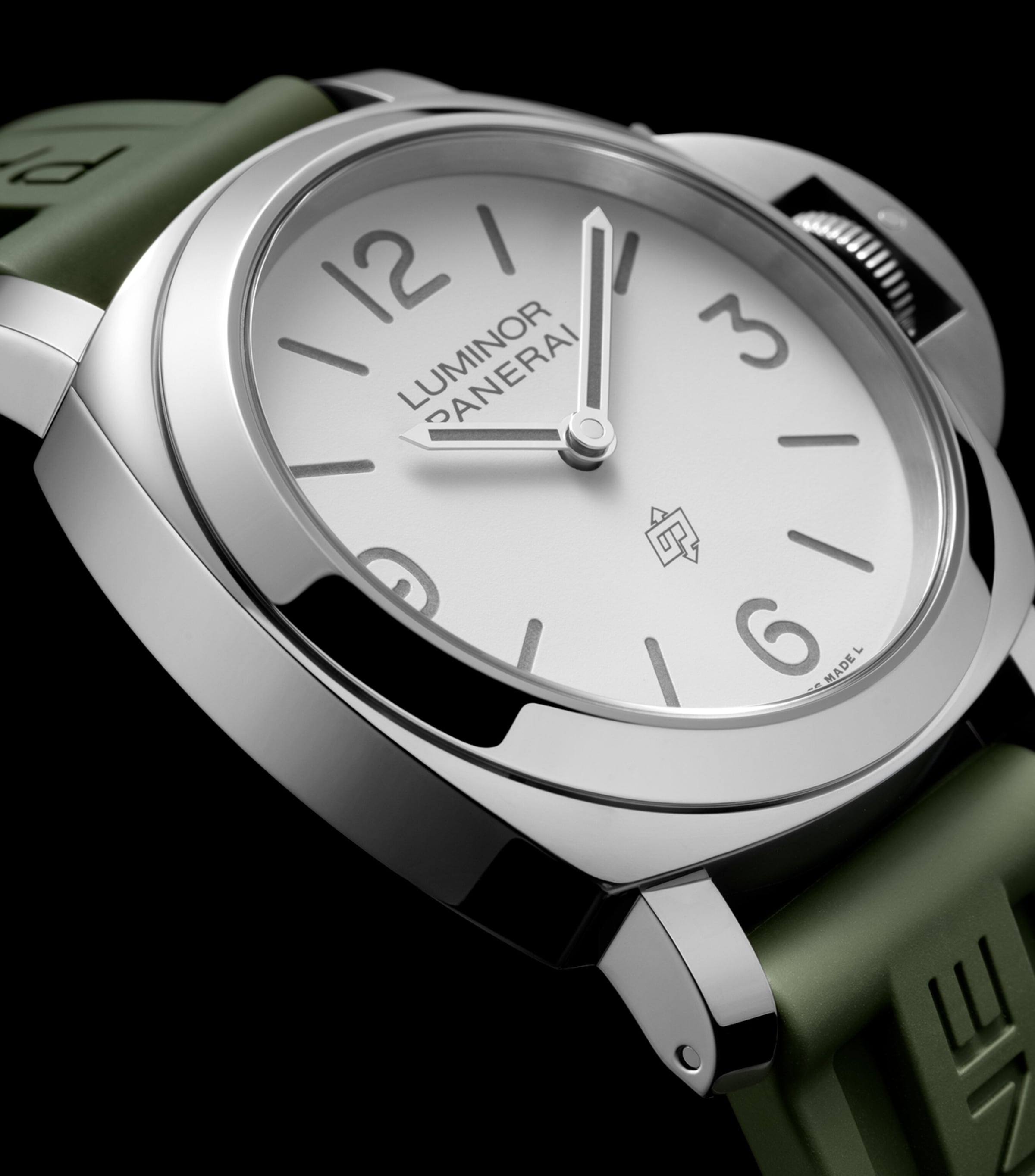 Steel Luminor Watch 44mm WHITE Image 3