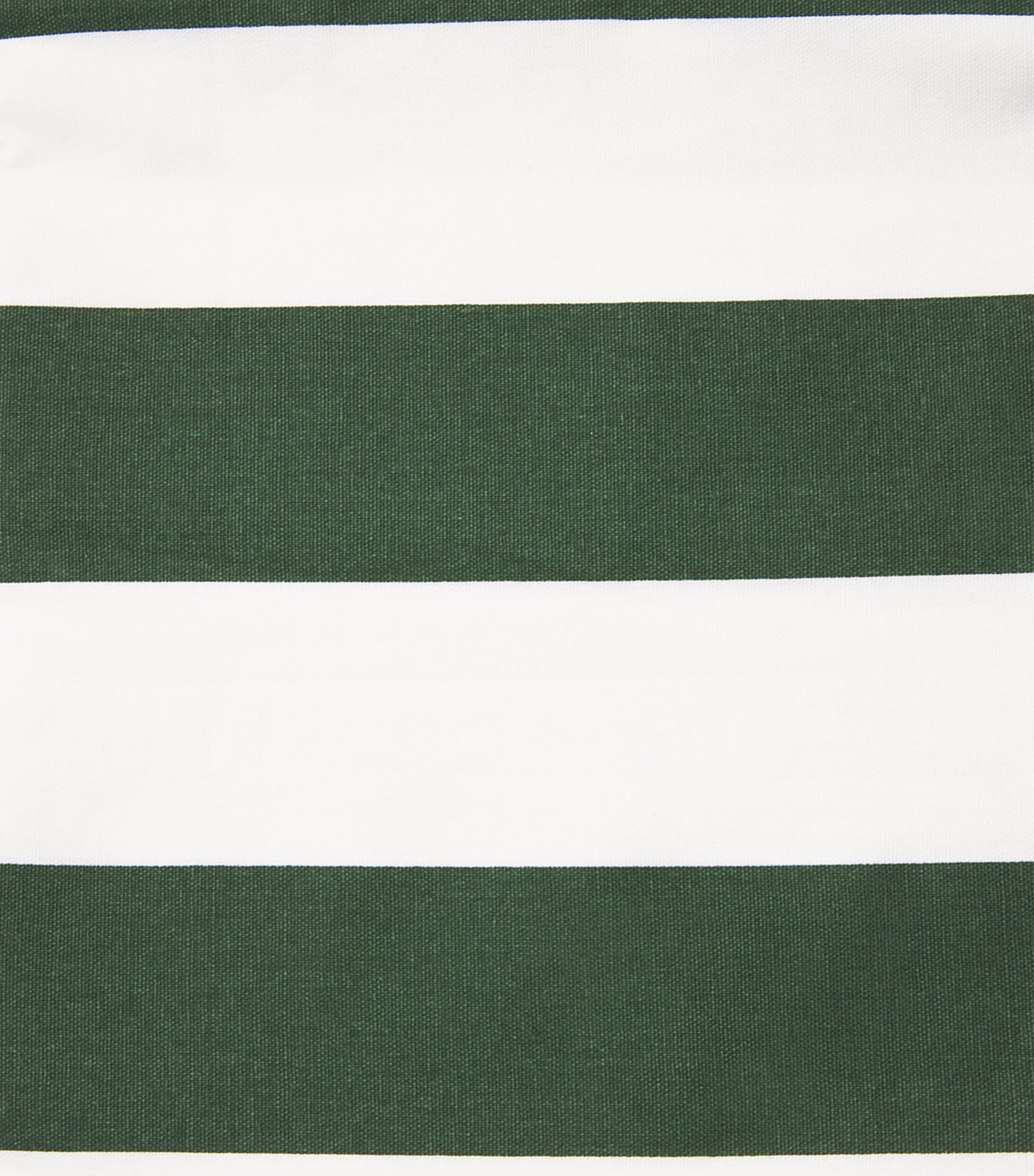 Cotton Stripe Tablecloth GREEN Image 2