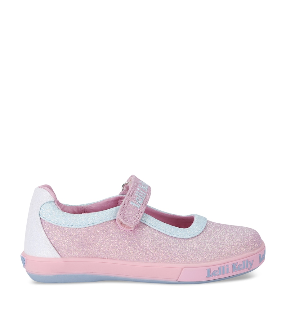 Glittered Milly Mary Janes PINK Image 1