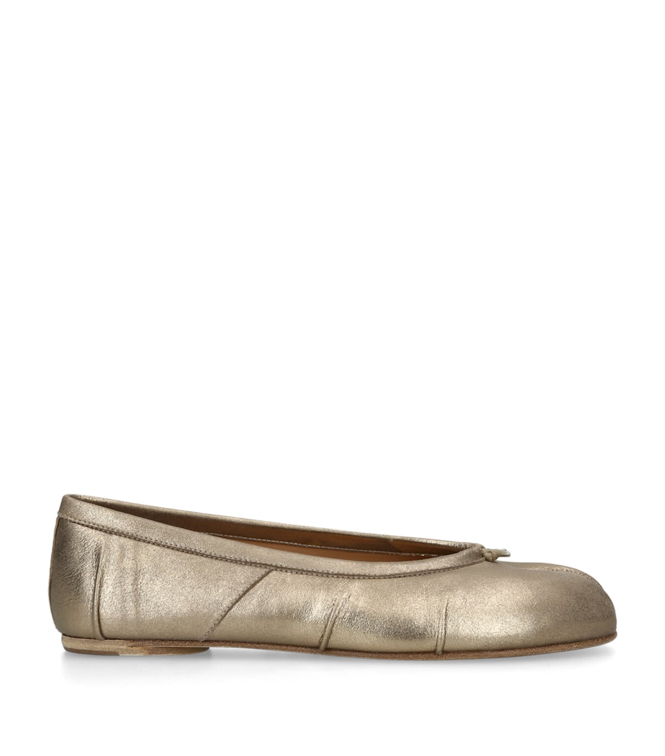 Leather Tabi Ballet Flats