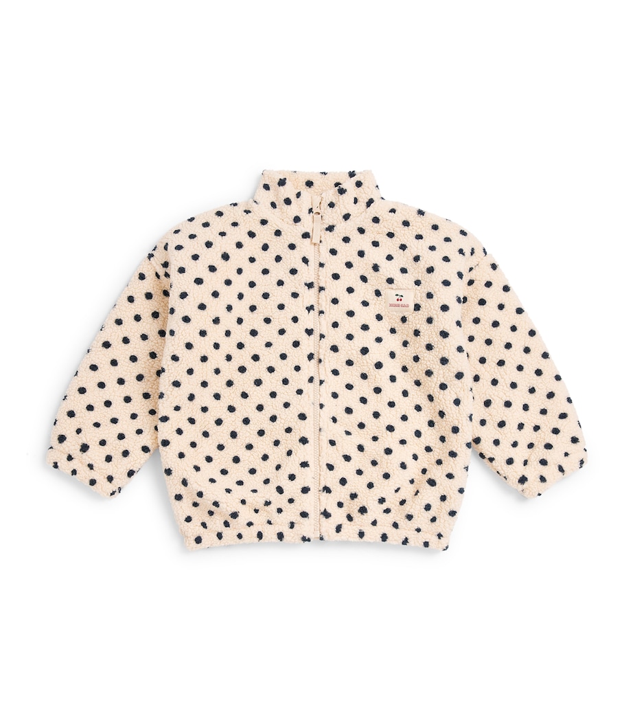 KONGES SLOJD Fleece Jody Jacket (9 Months-10 Years) Dot Lumiere Image 1