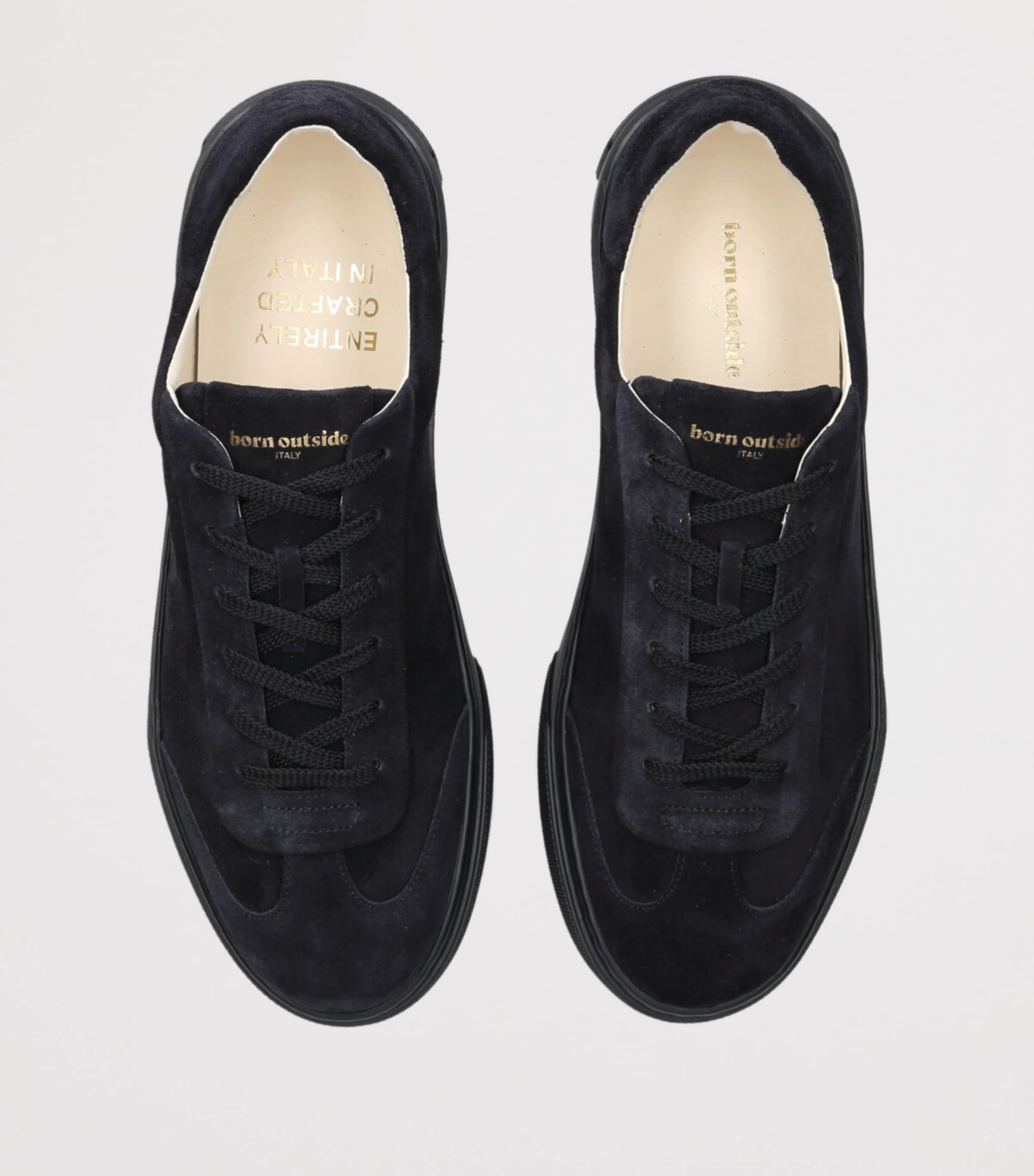 Born Outside Suede Vibes Sneakers Navy Image 3