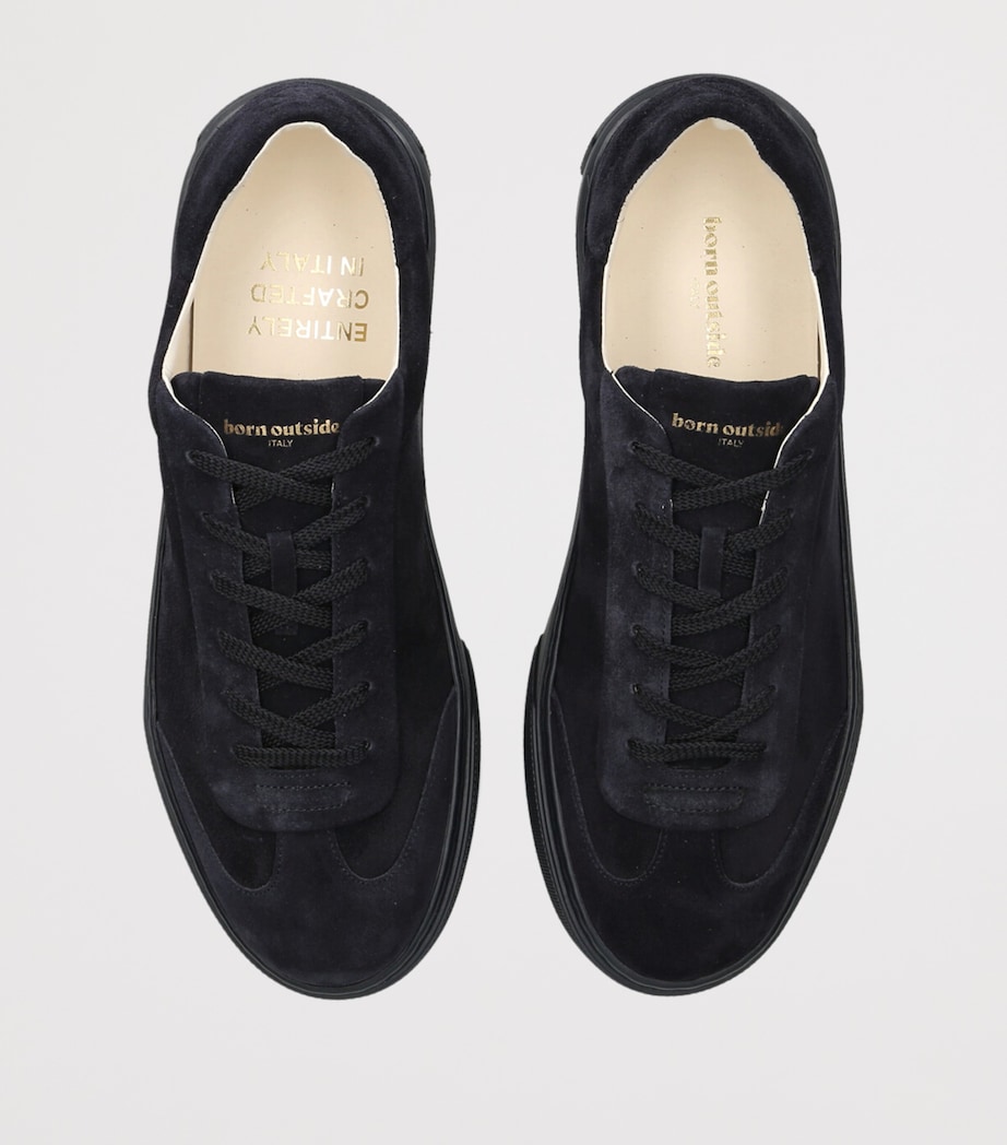 Born Outside Suede Vibes Sneakers Navy Image 3