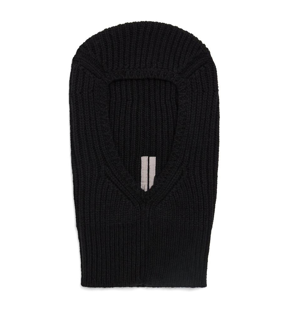 Wool Balaclava BLACK Image 1