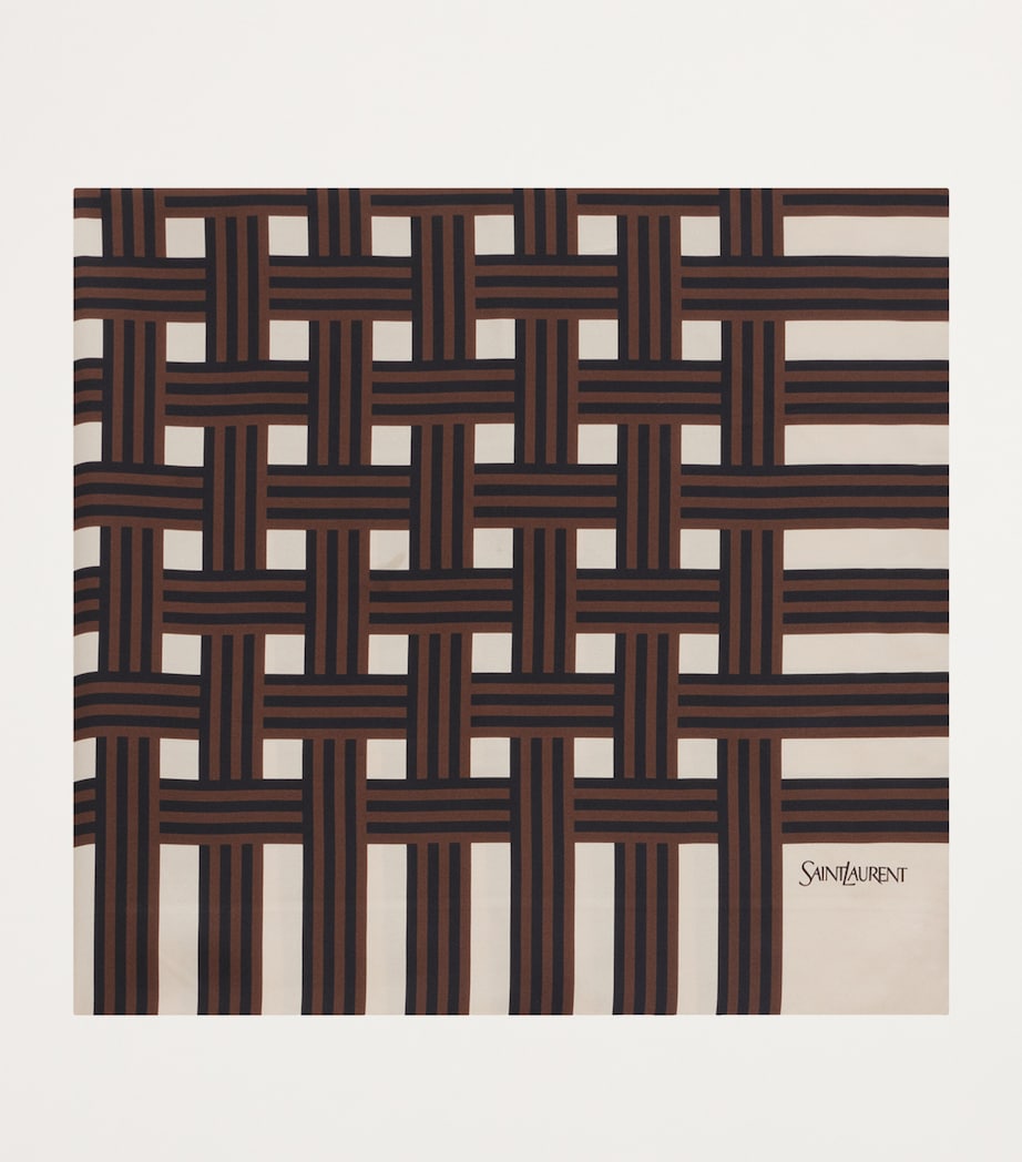 Silk Printed Scarf 9188 Image 1