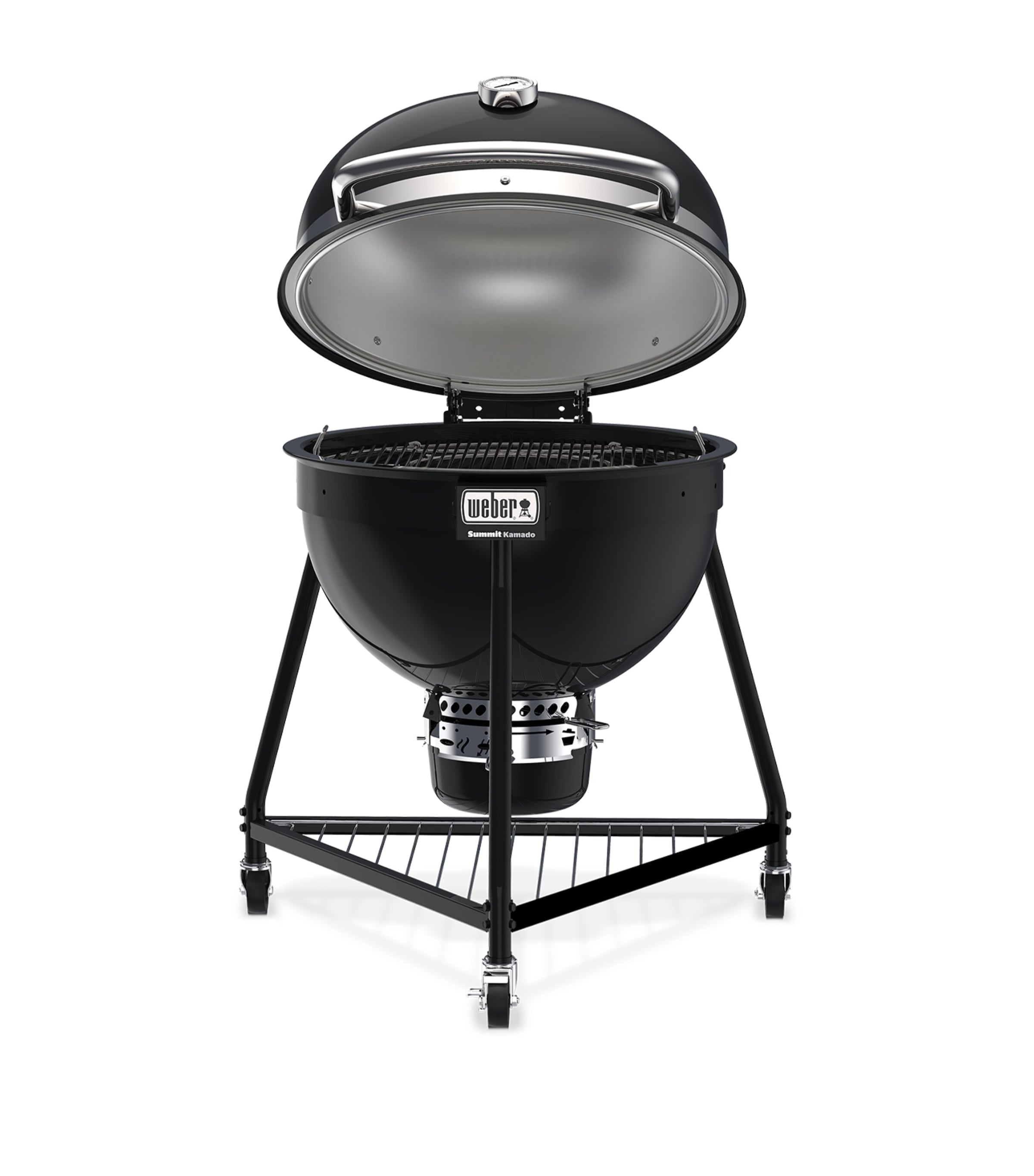 Summit Kamado E6 Charcoal BBQ BLACK Image 2