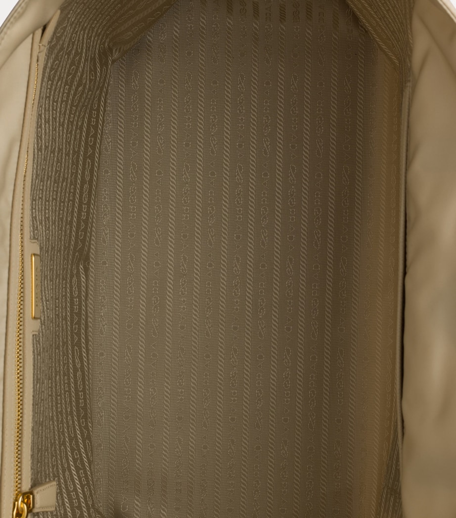 Prada Large Re-Nylon and Saffiano Leather Re-Edition 1978 Tote Bag Image 4