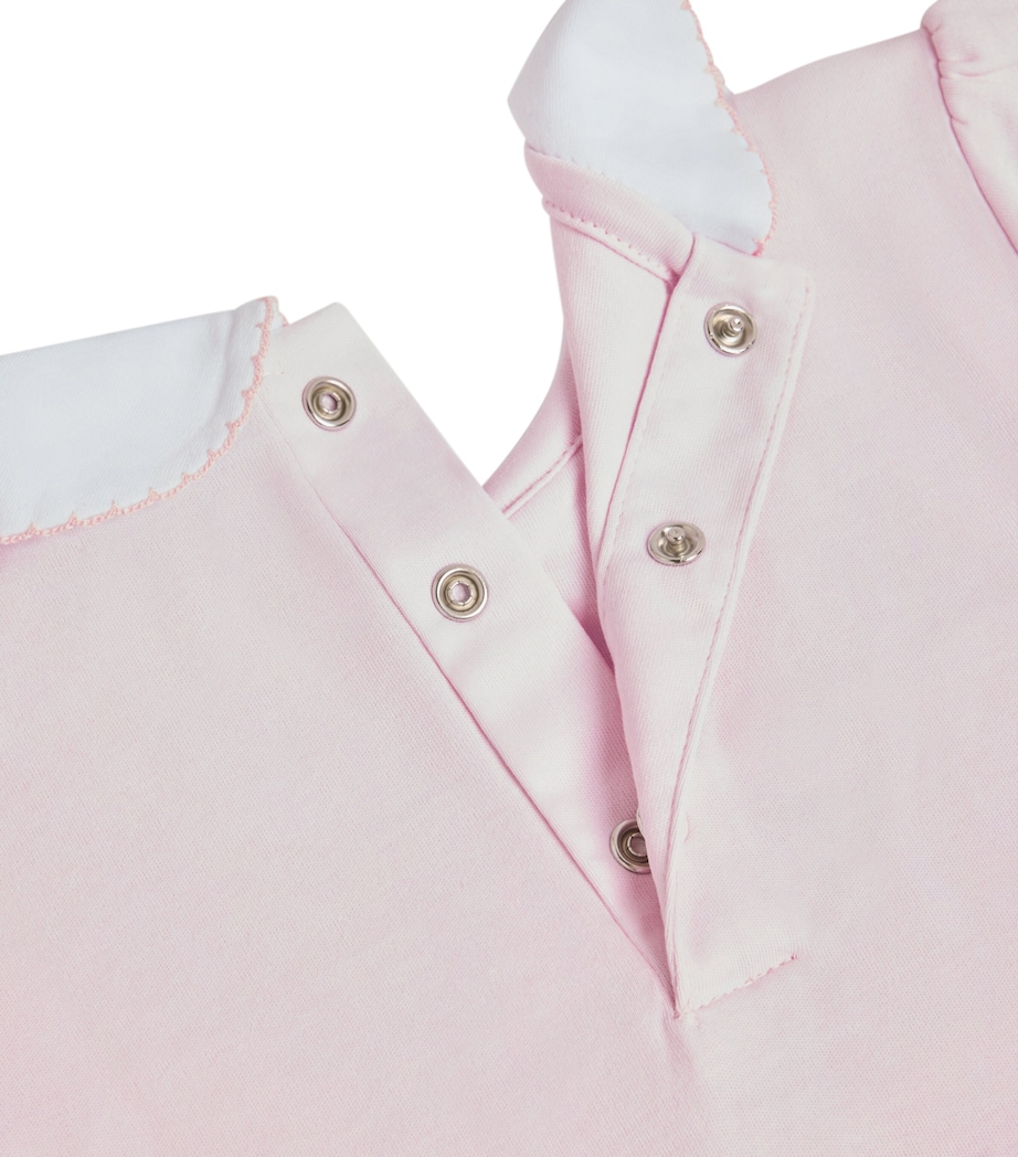 Pima Cotton Embroidered All-In-One (Newborn - 9 Months) K650PINK Image 2