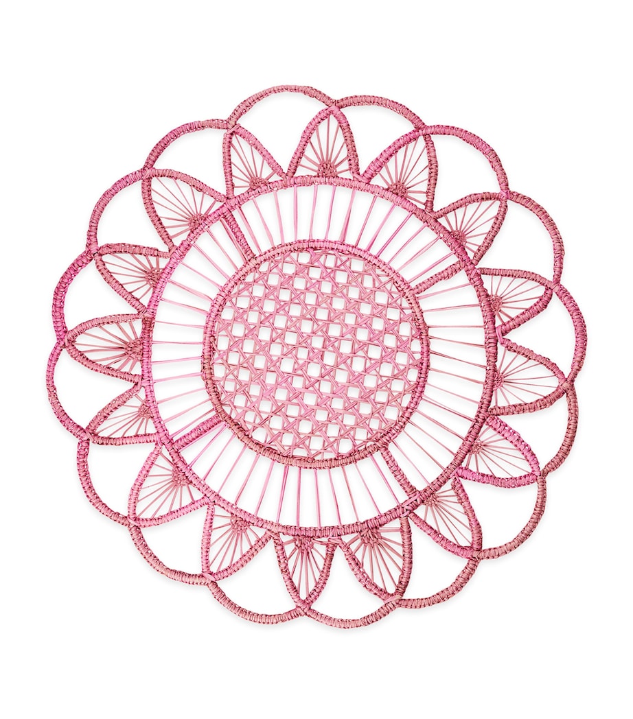 Sunflower Placemat (Set of 2) PINK Image 1