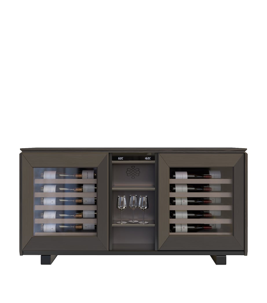 Harmonie Wine Cabinet SMOKED BROWN Image 1