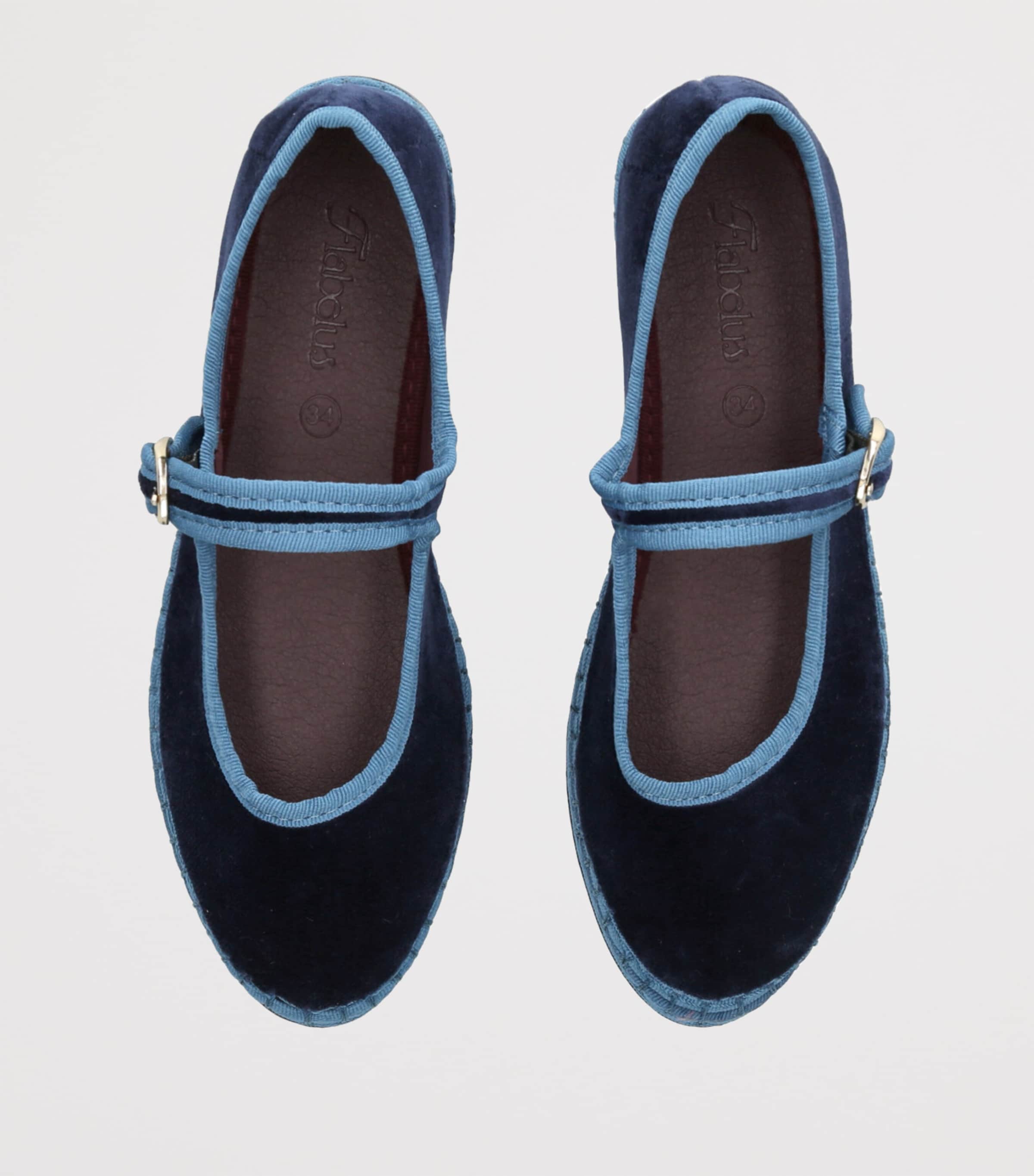 Velvet Montague Mary Janes NAVY Image 4