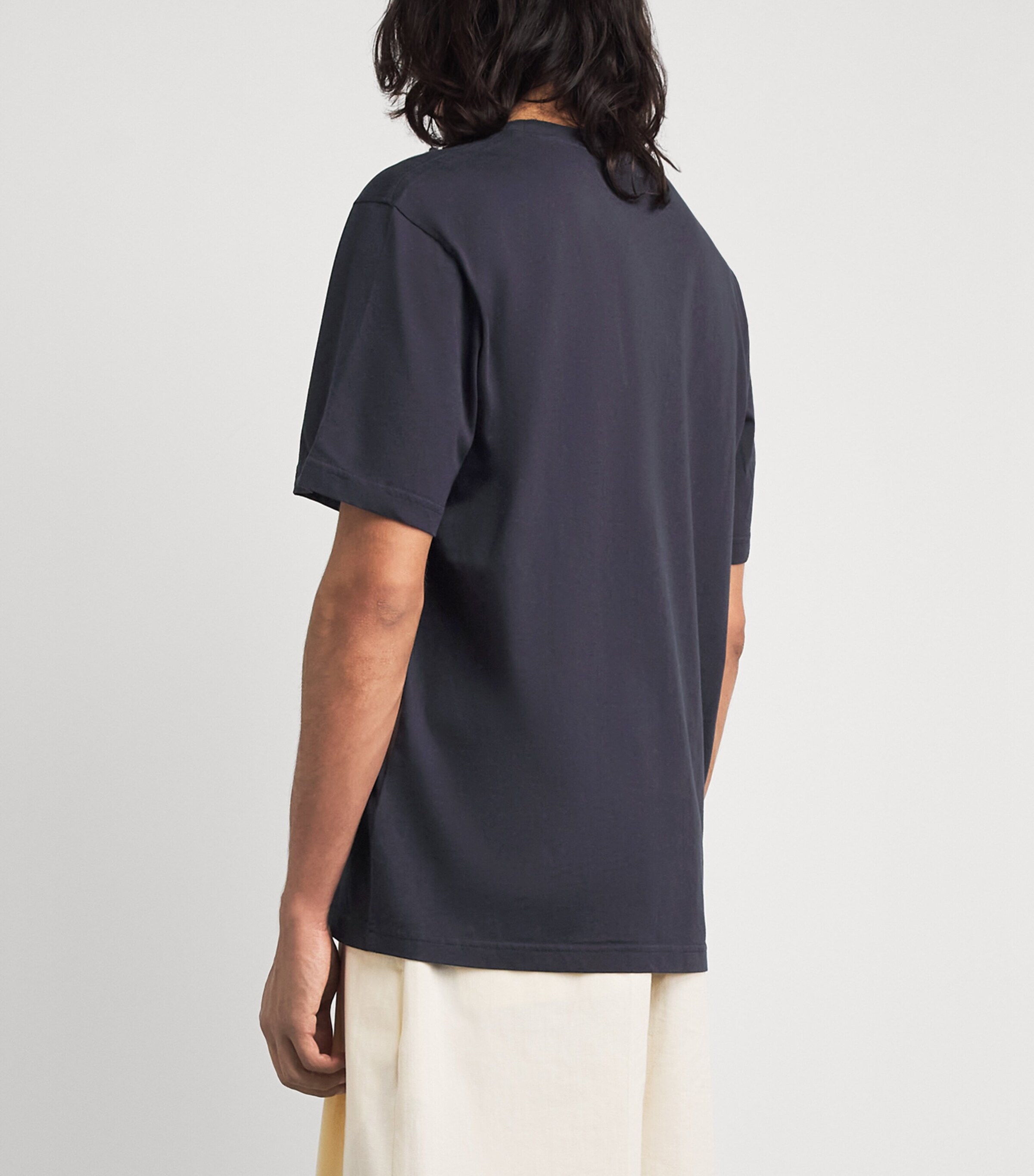 NN.07 Mens Pima Cotton Adam T-Shirt Deep Navy Image 5