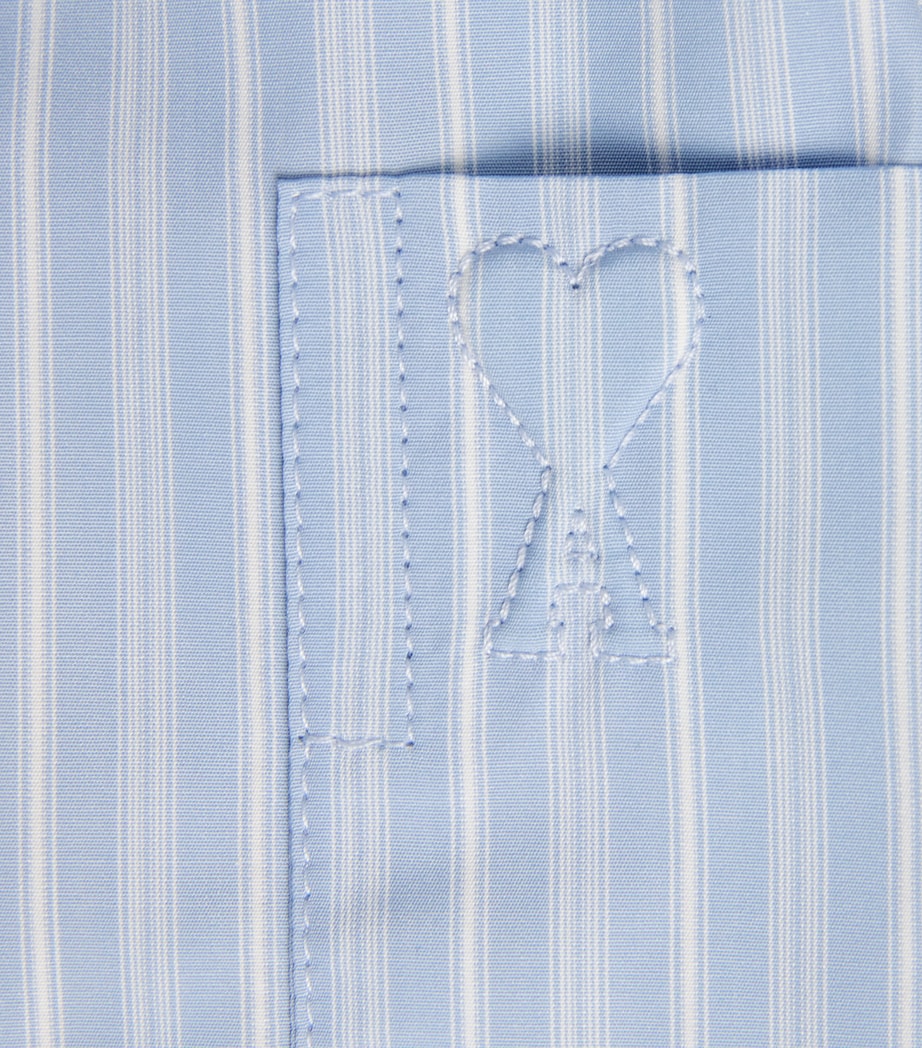 Stripe Ami de Coeur Shirt 4844 BLEUCHMRE/BLANC Image 5