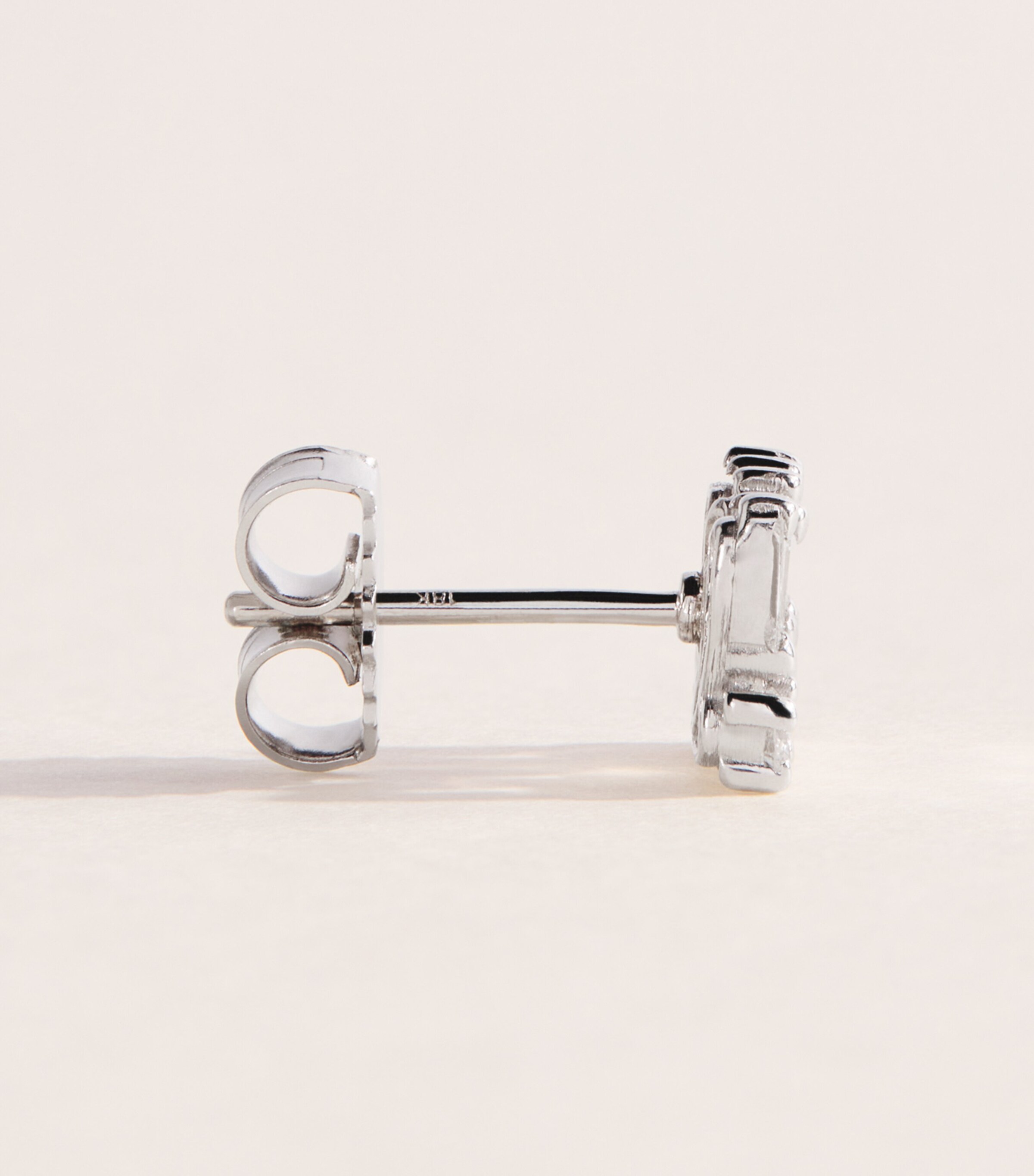 Suzanne Kalan White Gold and Diamond Short Stack Stud Earrings Wg/wd Image 3