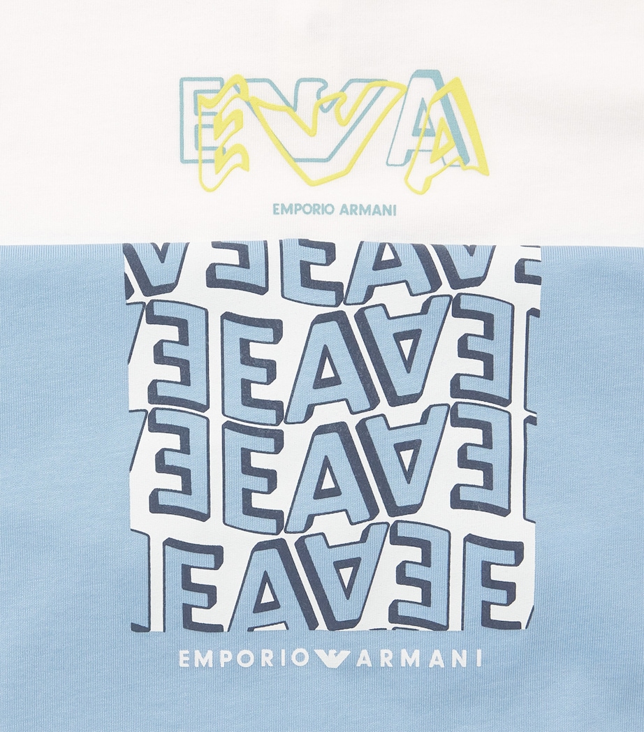 Pack of 2 Cotton Logo T-Shirts (6-36 Months) U0003 OFF WHITE + U9 Image 3