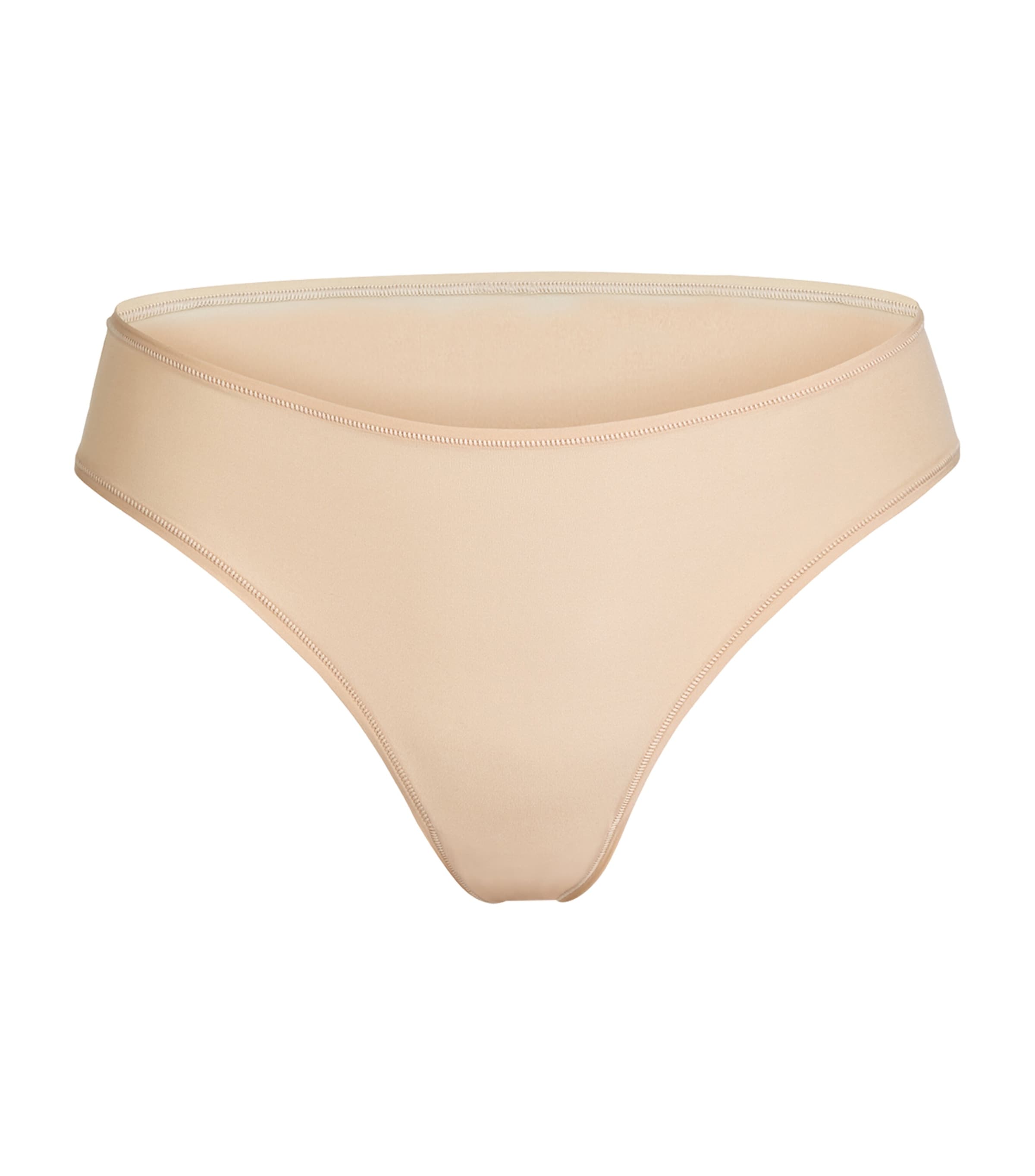 Shop Skims Fits Everybody Cheeky Briefs In Beige