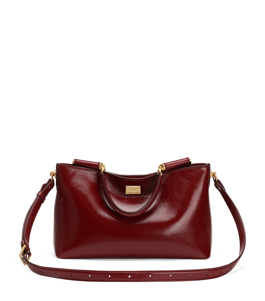 Dolce&Gabbana Medium Calfskin Vittoria Shoulder Bag Tono Ross Image 1