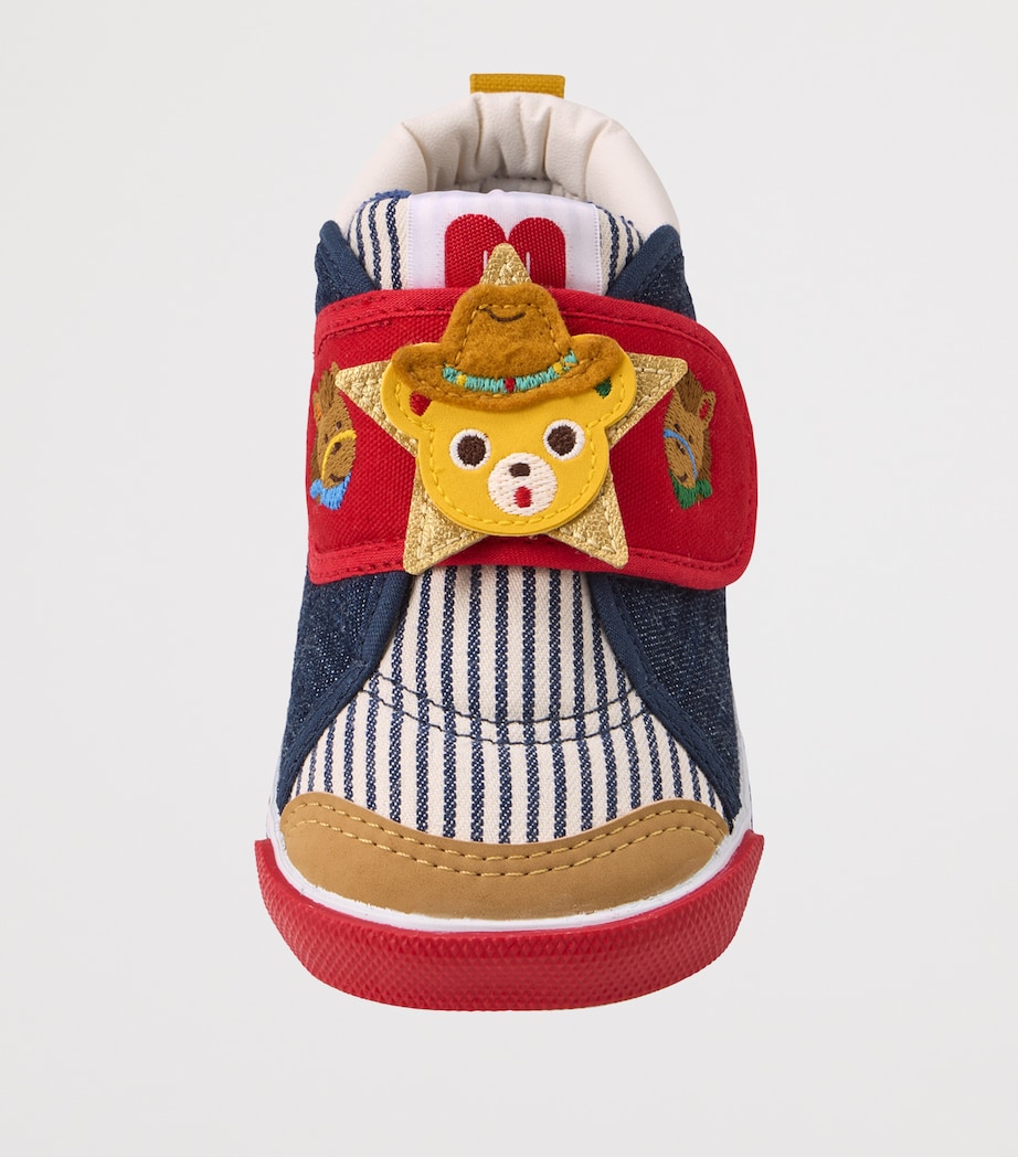 Cotton-Blend Velcro Sneakers 33 Image 4