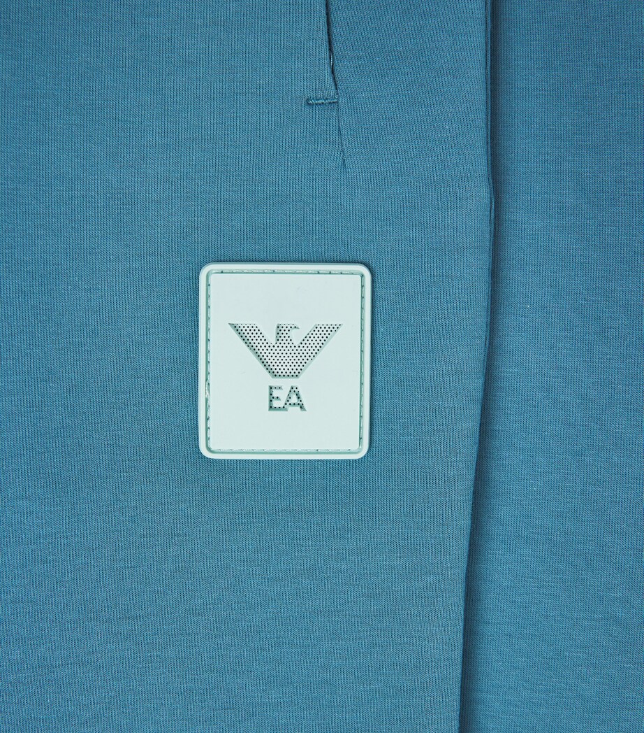 Cotton-Blend Logo Sweatpants (4-16 Years) MALLARD BLUE Image 3