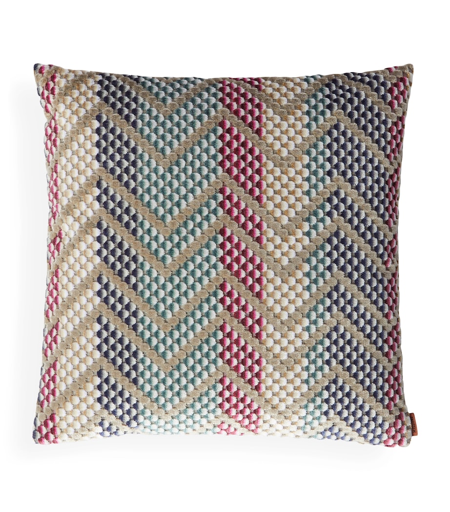 Squame Cushion (40cm x 40cm) 149 - VIOLET MULTI Image 1