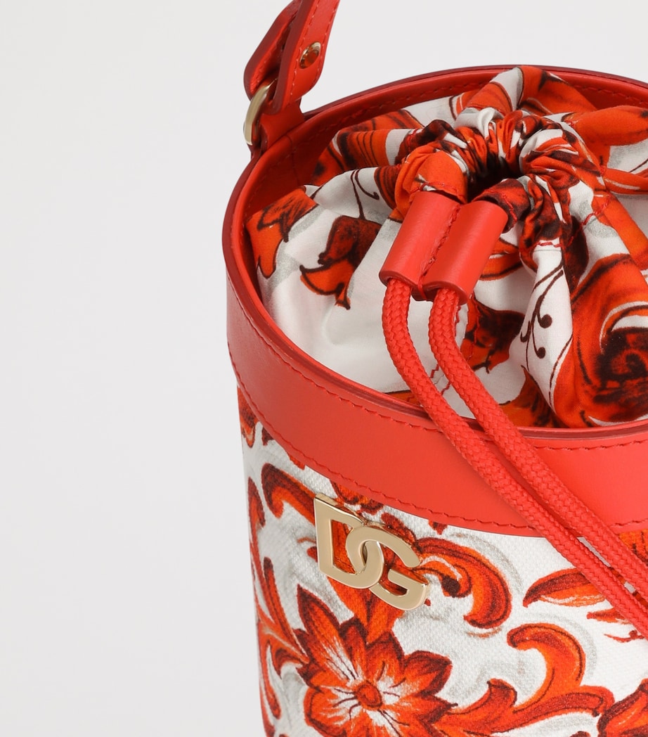 Dolce&Gabbana Kids Majolica Bucket Bag Maiolica Ar Image 5