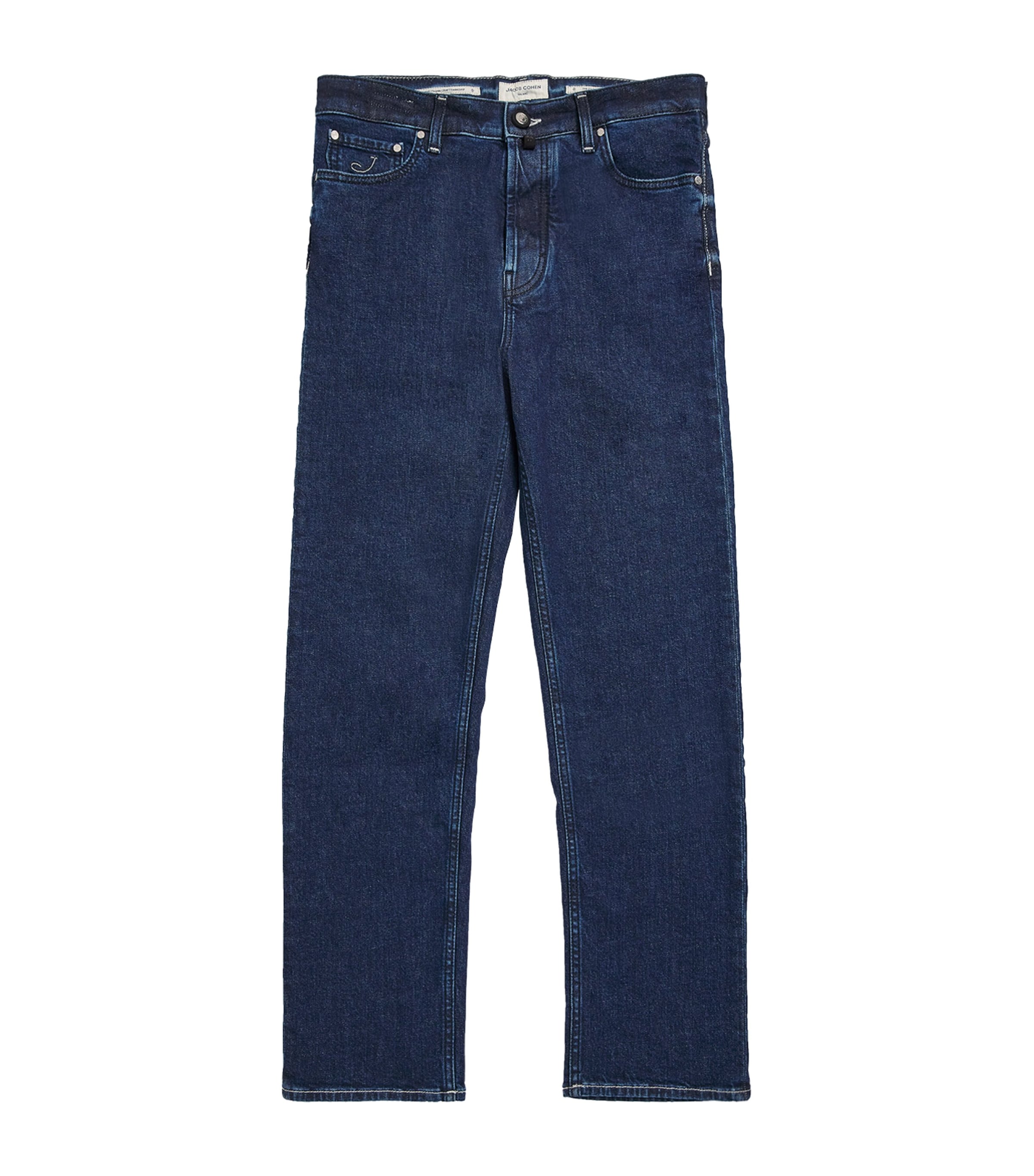 Jacob Cohen Stretch-cotton Sean Relaxed Jeans In Blue