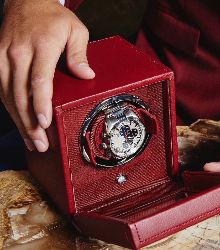 Cub Watch Winder with Cover BORDEAUX Image 4