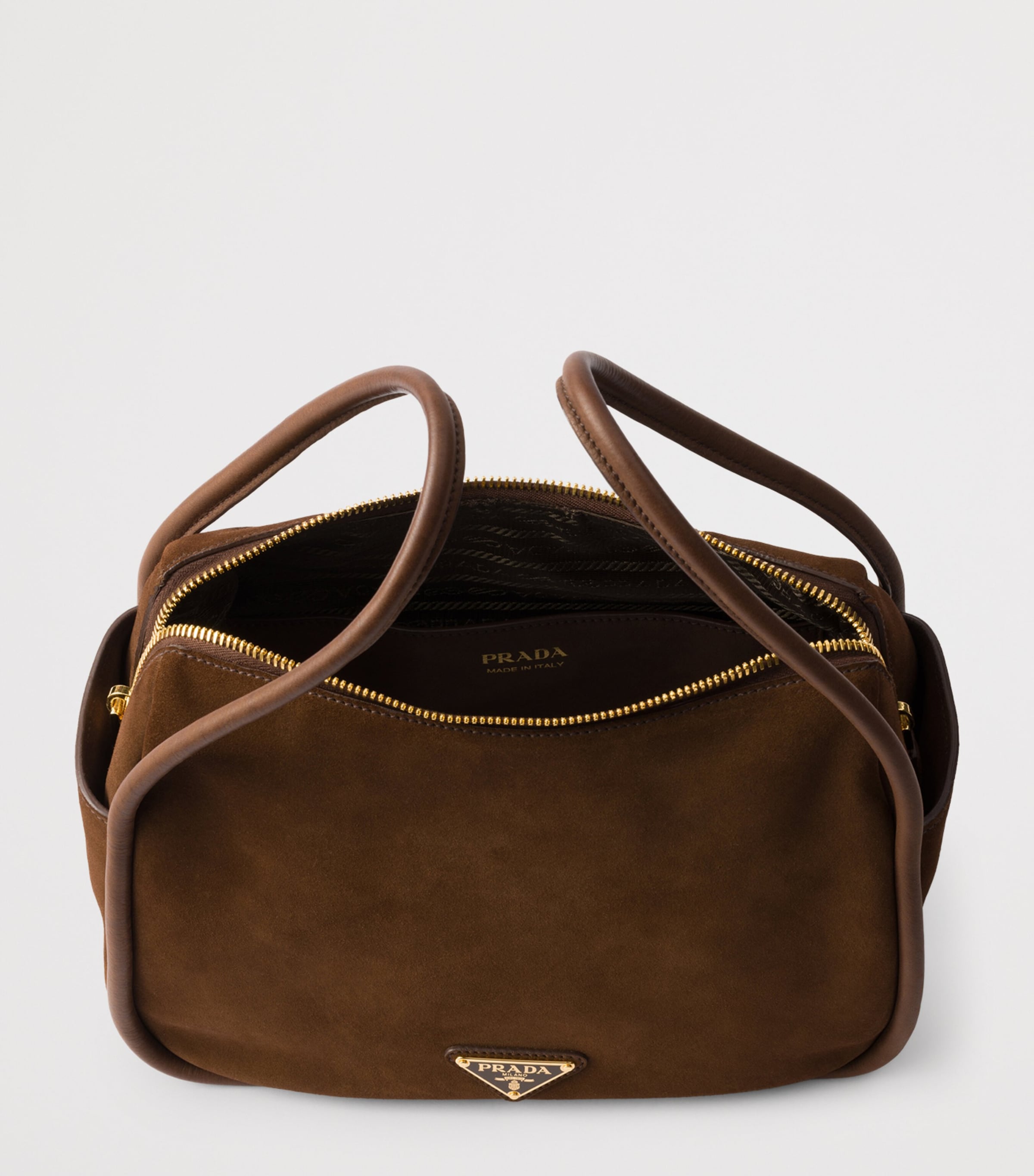 Suede Darling Top-Handle Bag F0324 Image 4